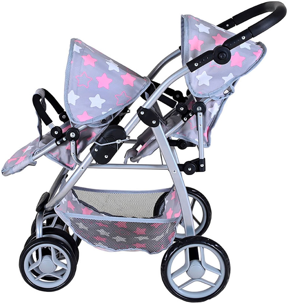 Knorrtoys® Puppen-Zwillingsbuggy »Milo«