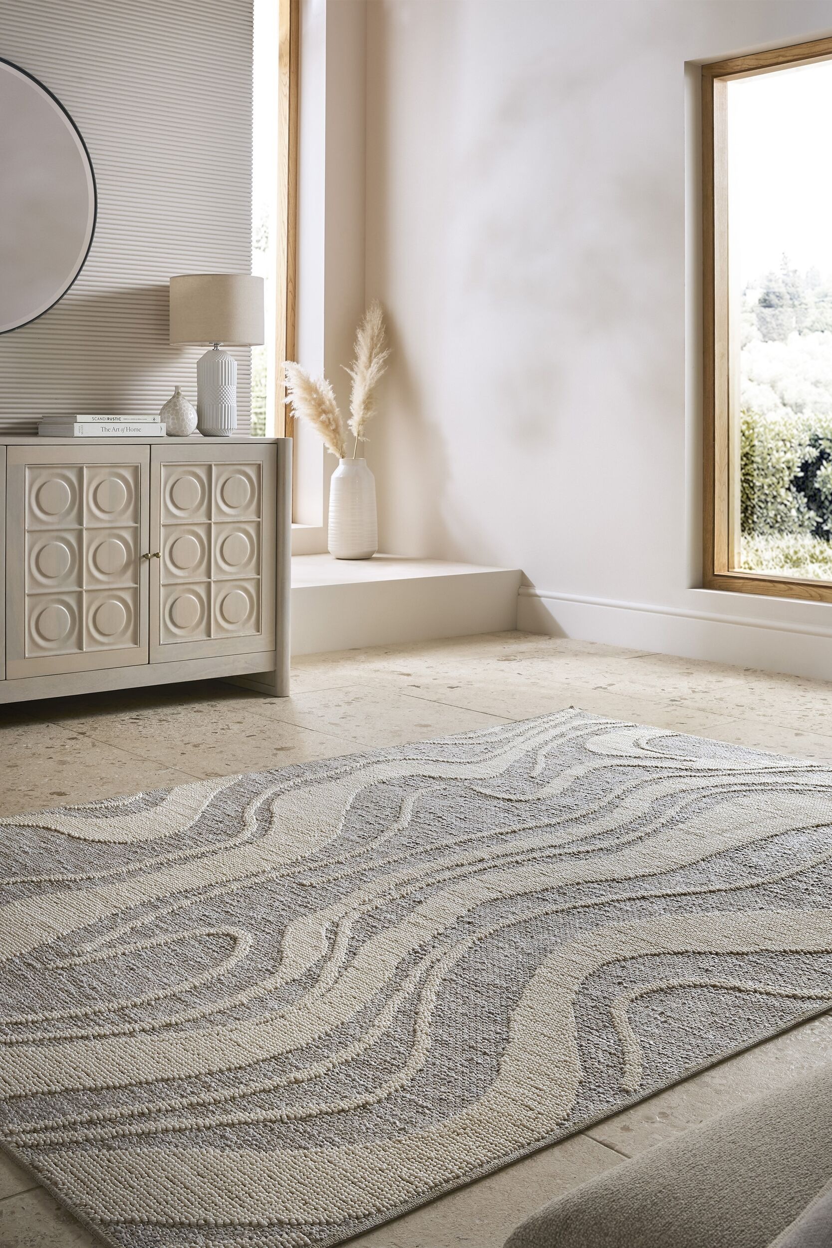 FLAIR RUGS Teppich »Calder«, rechteckig, 9 mm Höhe, waschbar, aus recyceltem Material
