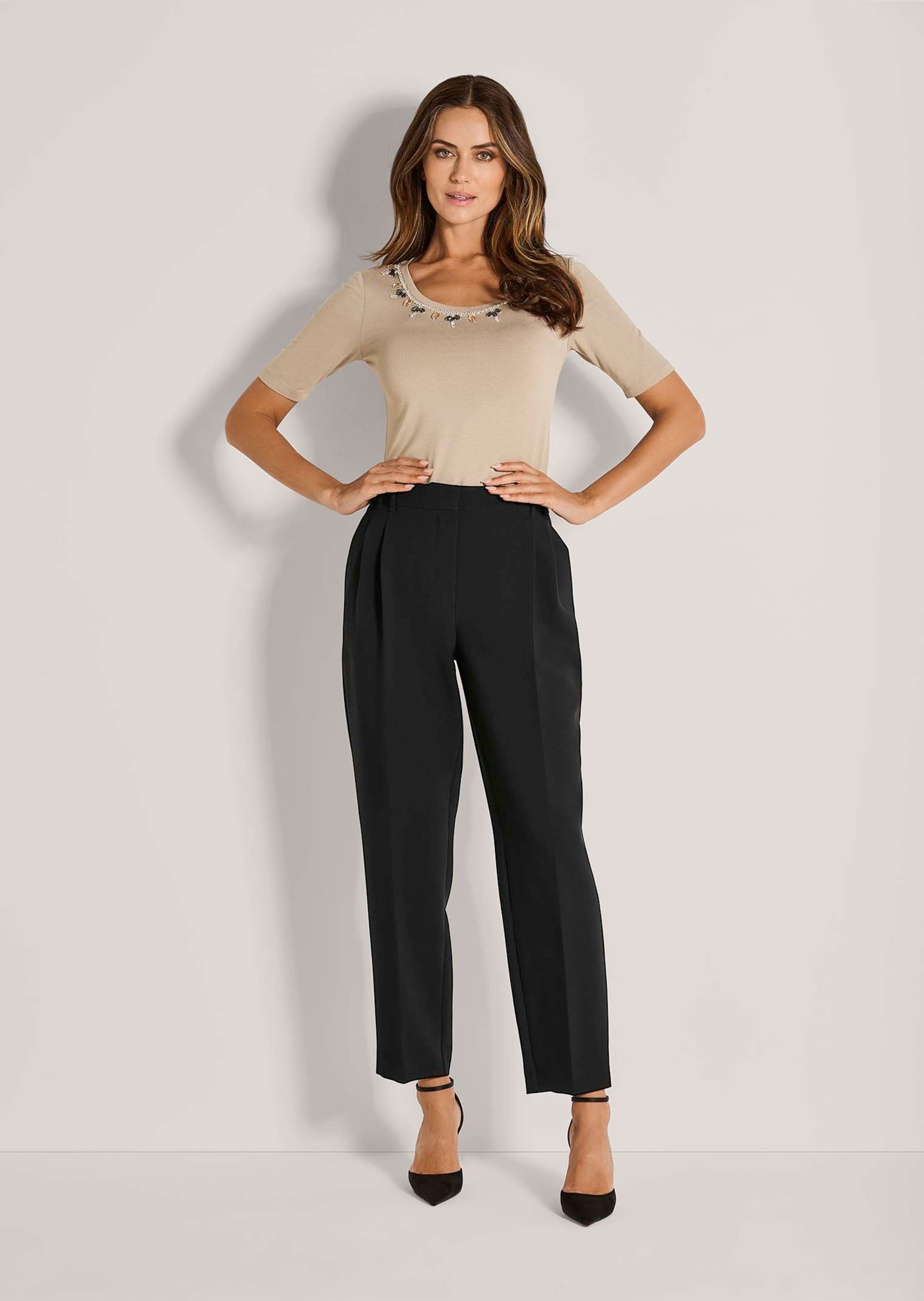 MADELEINE Bundfaltenhose "Chinohose Bundfaltenhose mit Stretch-Komfort" günstig online kaufen