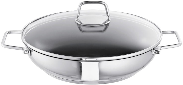 SCHULTE-UFER Schmorpfanne "Wega" Edelstahl 1 Stk. tlg. Induktion günstig online kaufen