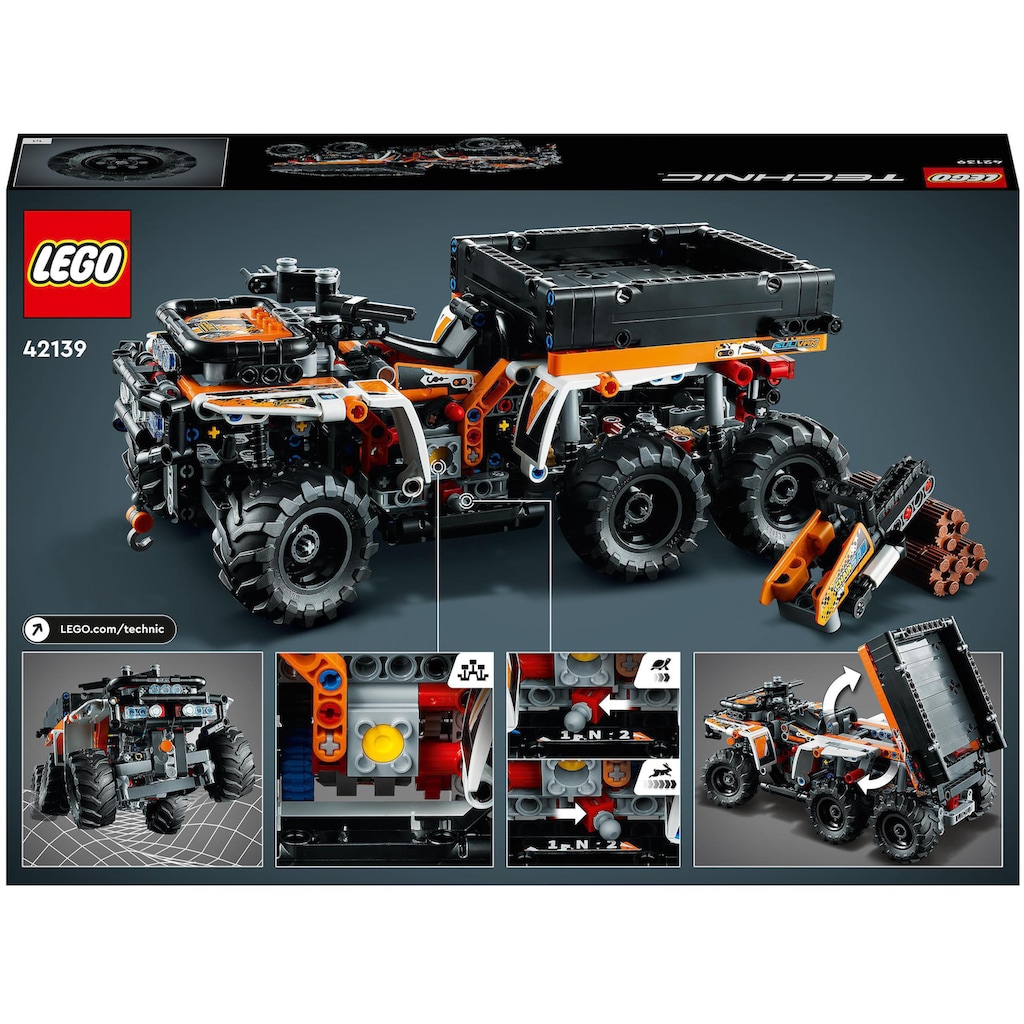 LEGO® Konstruktionsspielsteine »Geländefahrzeug (42139), LEGO® Technic«, (764 St.)
