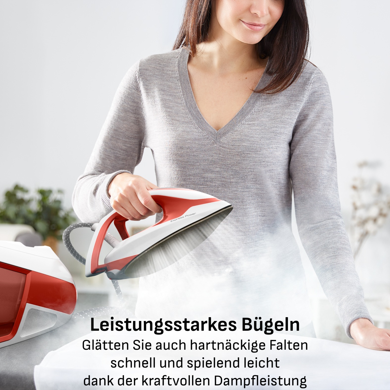 Tefal Dampfbügelstation "Express Power, 6,3 Bar Druck, 1,8 L Wassertank, Ka günstig online kaufen