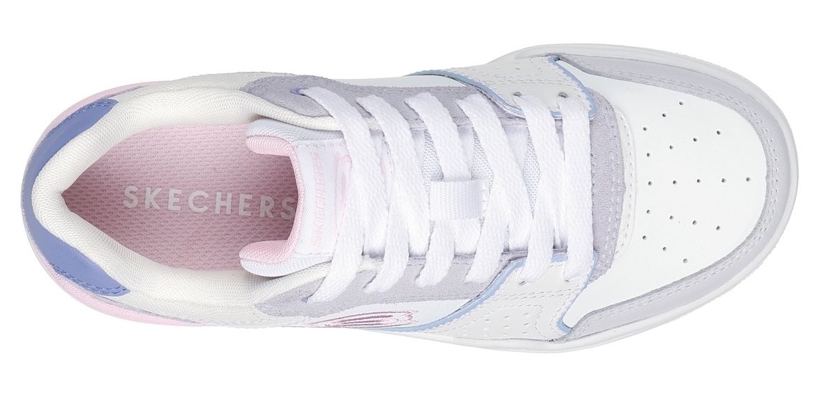 Skechers Sneaker »SKX-228«, Schnür,-Retro Sneaker mit Logostick, Größenschablone zum Download