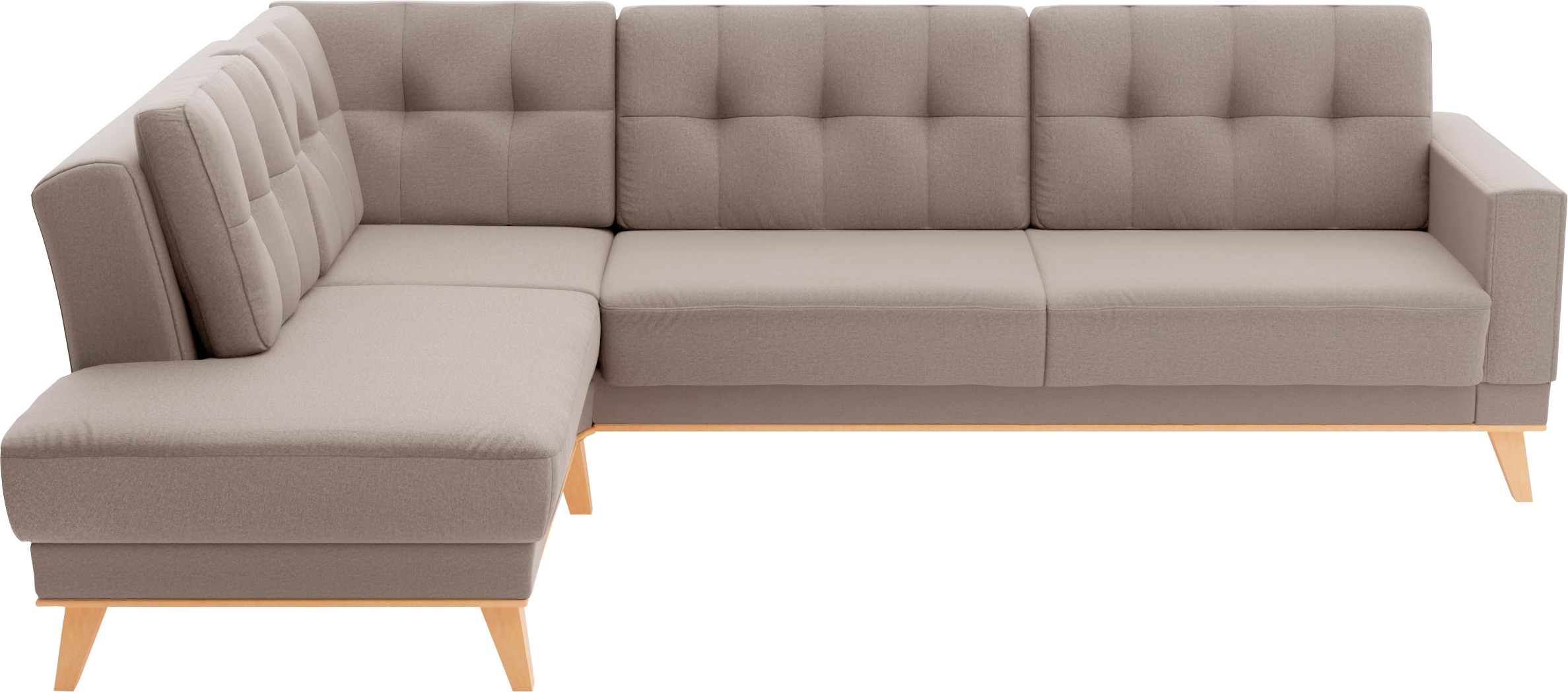 sit&more Ecksofa "Lavida L-Form", wahlweise mit Kippfunktion und Bettkasten günstig online kaufen