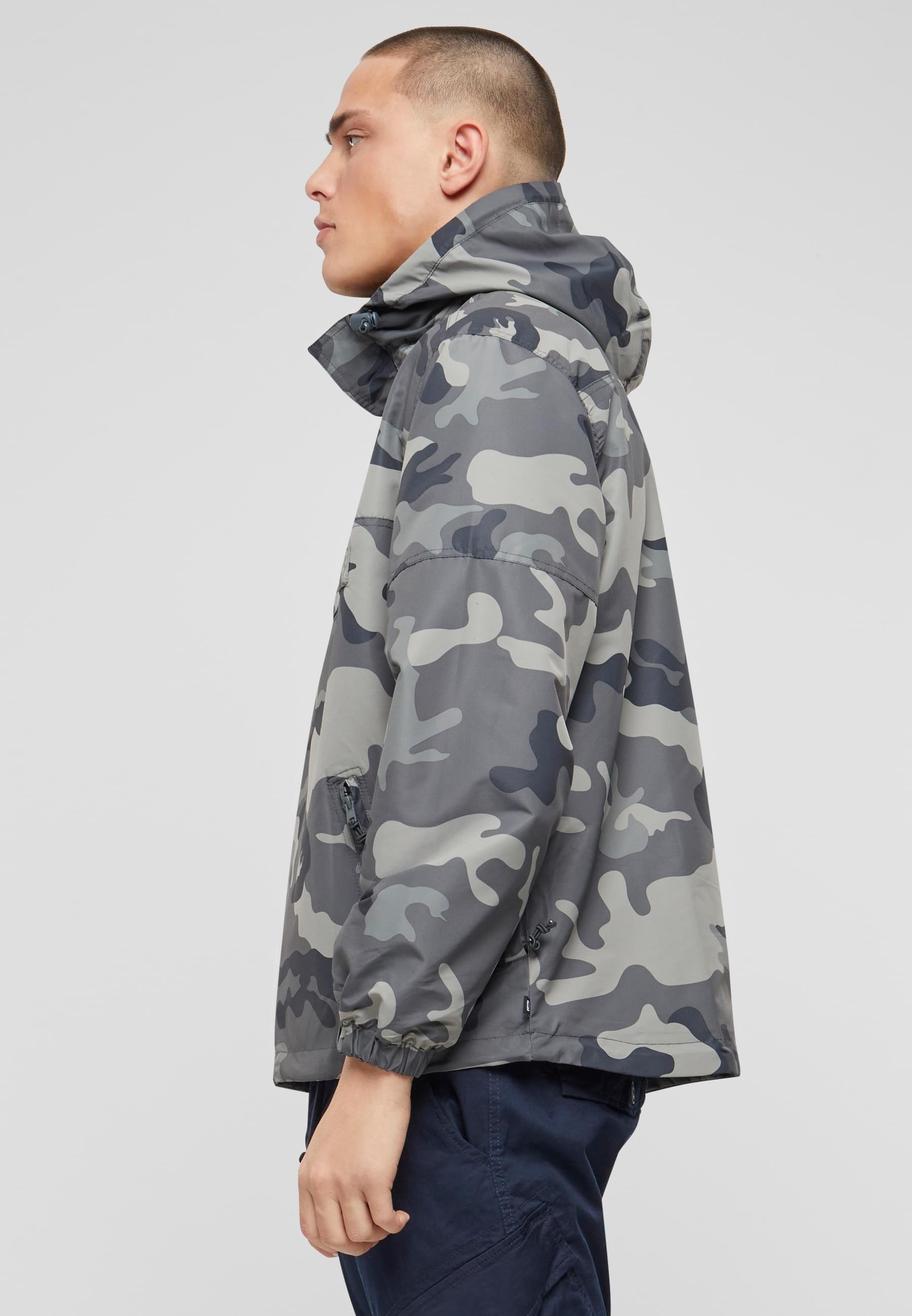 Brandit Allwetterjacke »Brandit Herren Summer Pull Over Jacket«, (1 St.), mit Kapuze