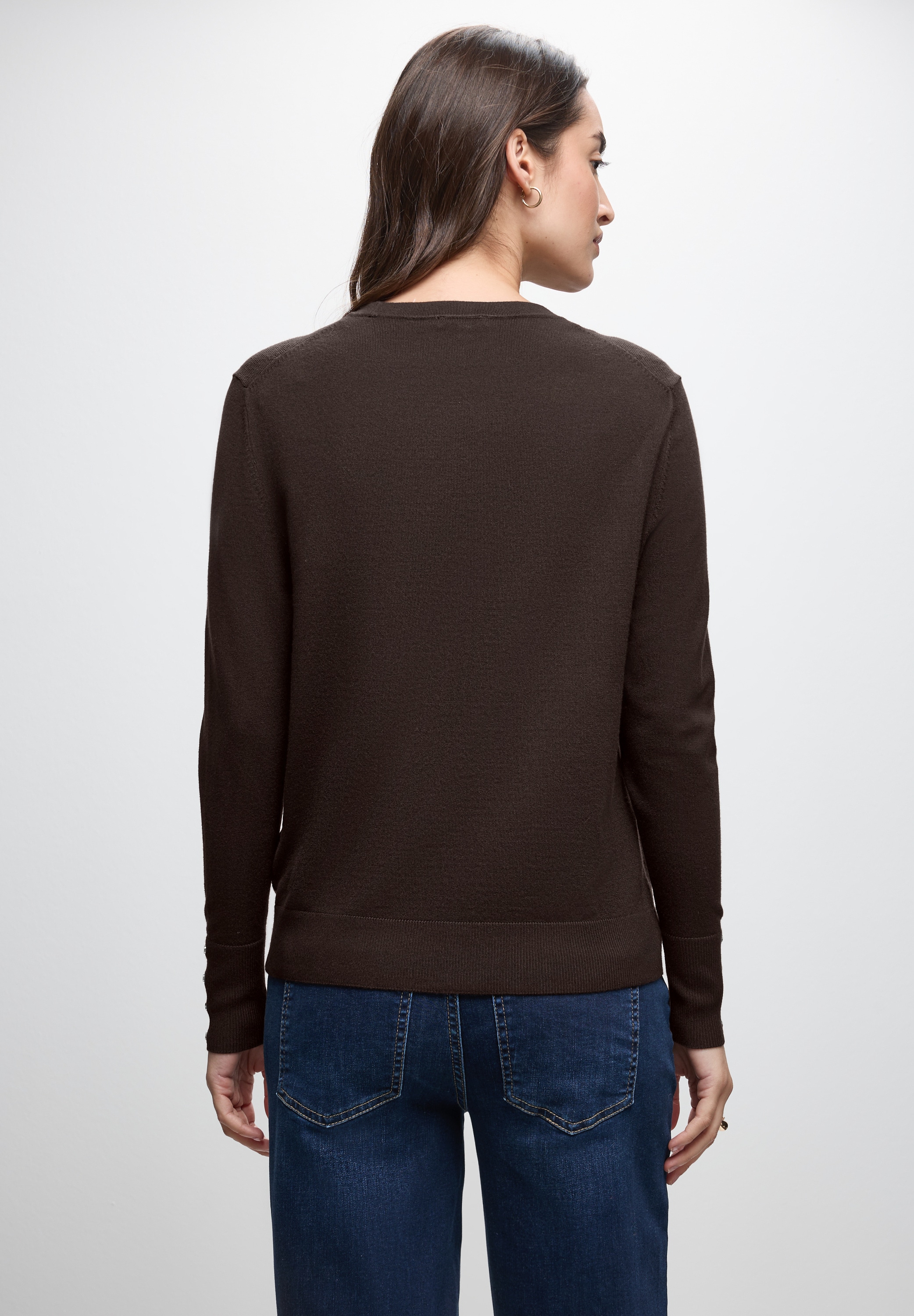 STREET ONE Strickpullover, aus softem Materialmix günstig online kaufen