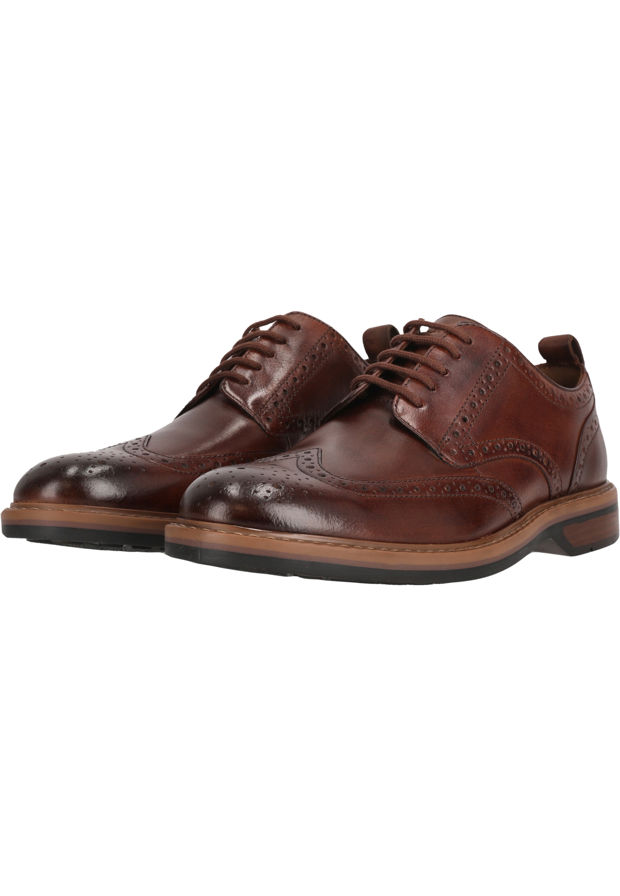 Clarks Schnürschuh »Aldwin Limit«, in hangefertiger Qualität