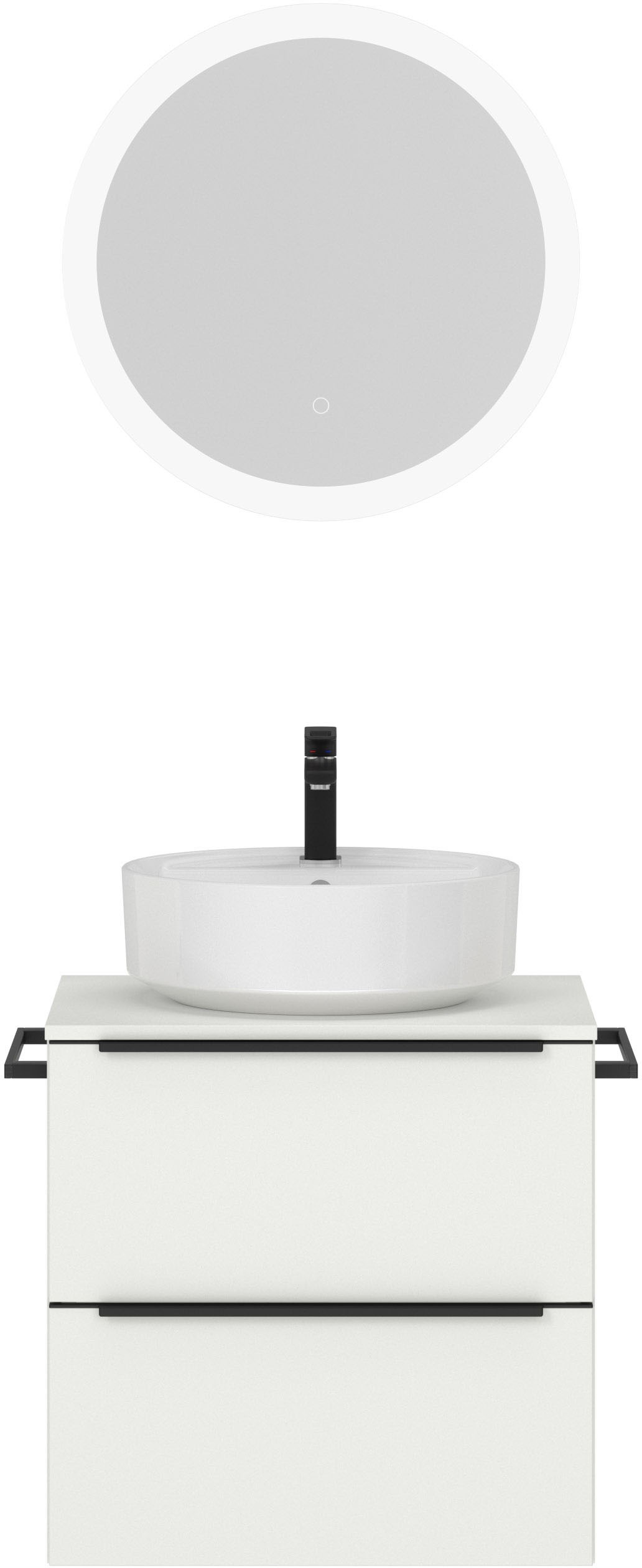 nobilia Badmöbel-Set "Alvene" vormontiert, mit Soft-Close, 2 Stk. tlg. günstig online kaufen