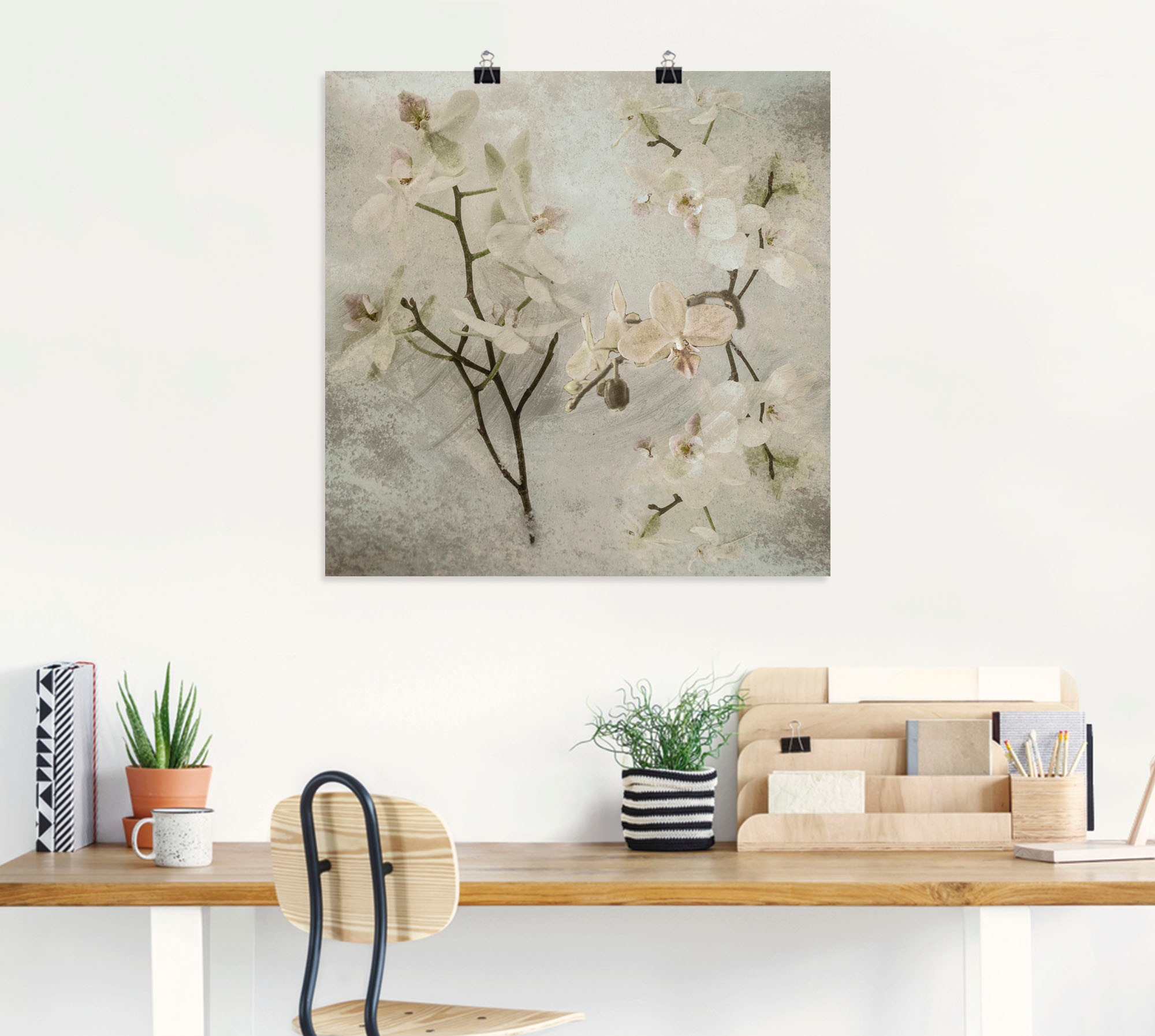 Artland Wandbild "Orchideen", Blumen, (1 St.), als Leinwandbild, Poster, Wa günstig online kaufen