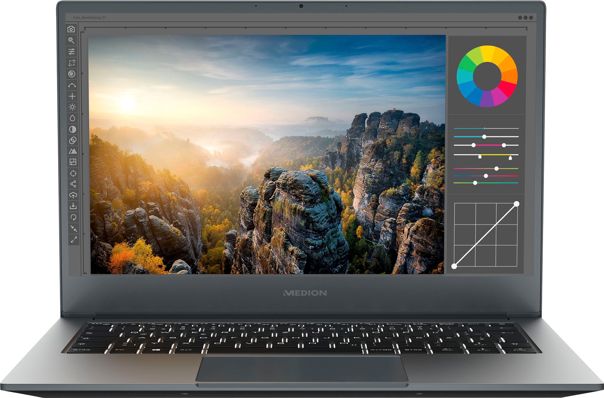 Medion® Notebook »AKOYA® S14409«, 35,5 cm, / 14 Zoll, Intel, Core i5, Iris Xe Graphics, 512 GB SSD