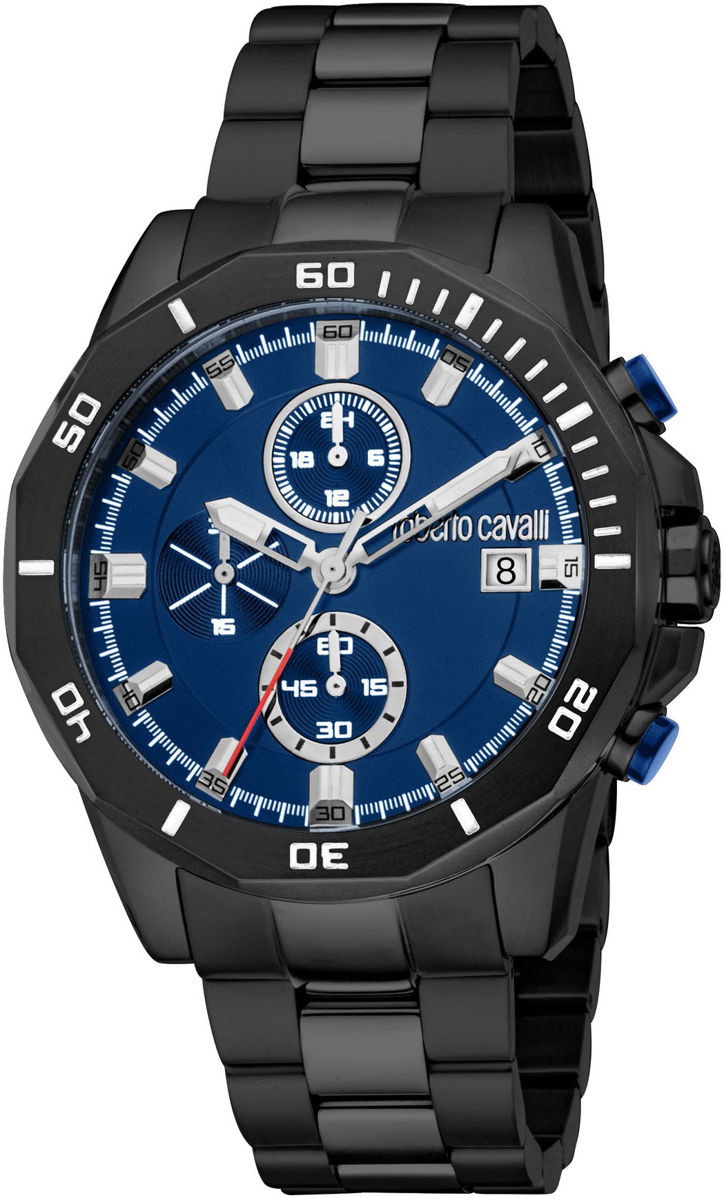 Chronograph »Uomo Sport III«, Quarzuhr, Armbanduhr, Herrenuhr, Edelstahlarmband,...