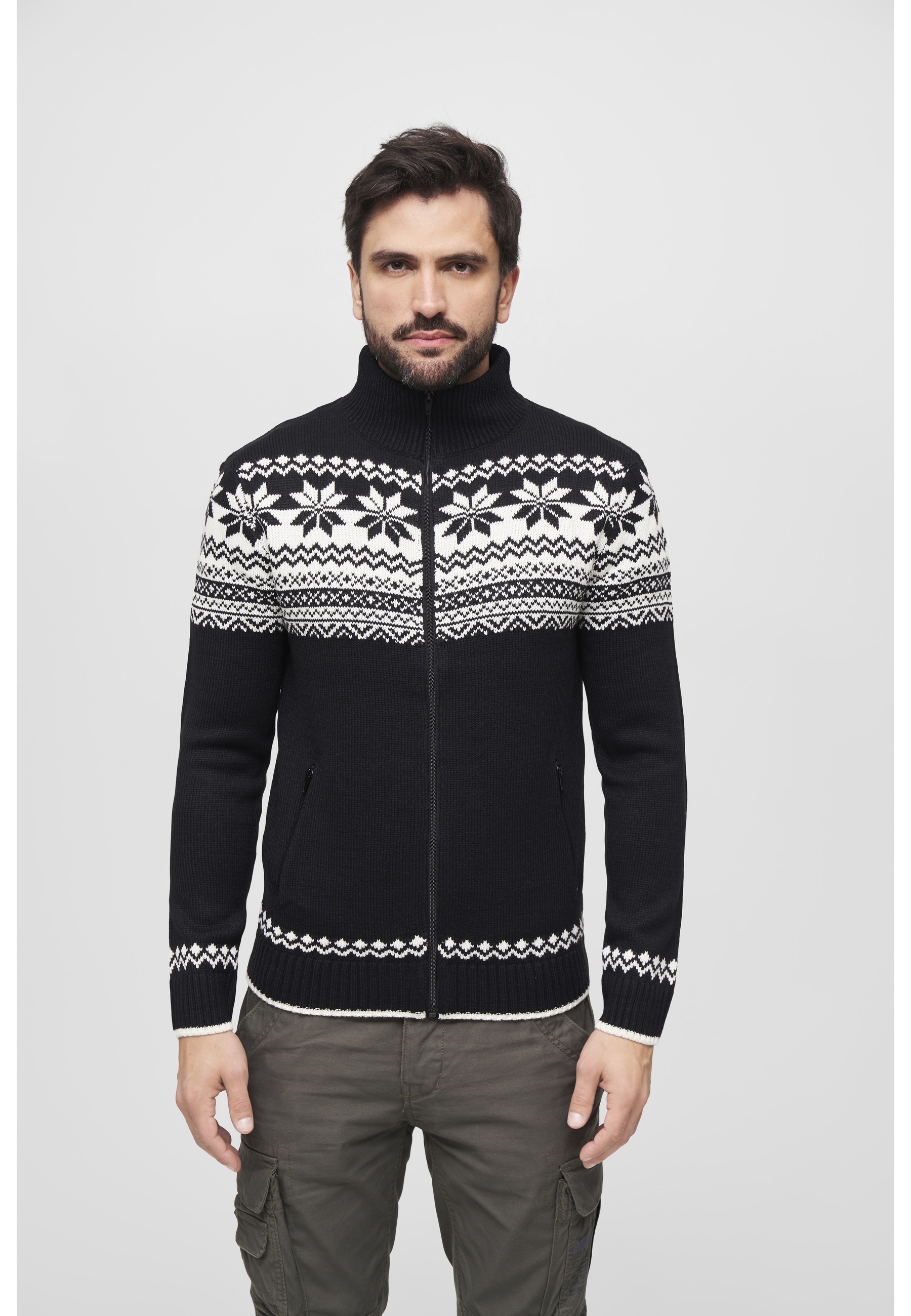 Brandit Strickjacke »Brandit Herren Cardigan Norweger« 1 Stk.