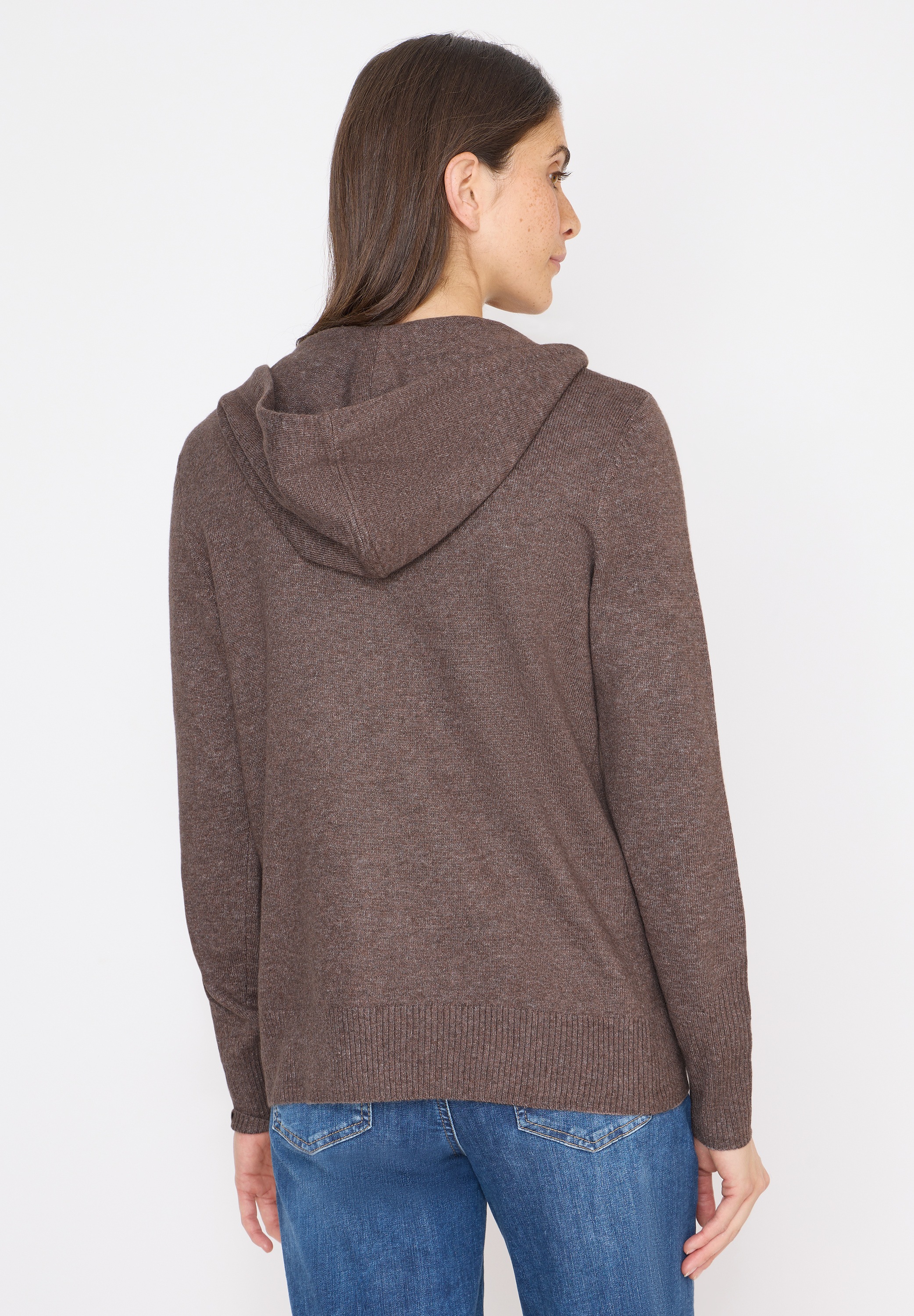 Cecil Cardigan, mit Kapuze mit Tunnelzugband günstig online kaufen