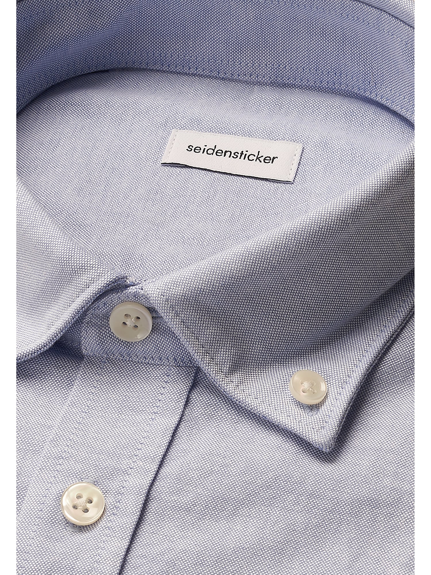 seidensticker Businesshemd, Regular Button-Down-Kragen Uni