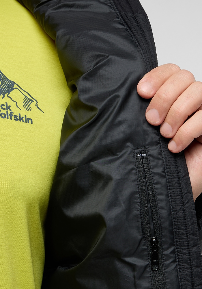 Jack Wolfskin Daunenjacke »NEBELHORN DOWN HOODY M«, mit Kapuze