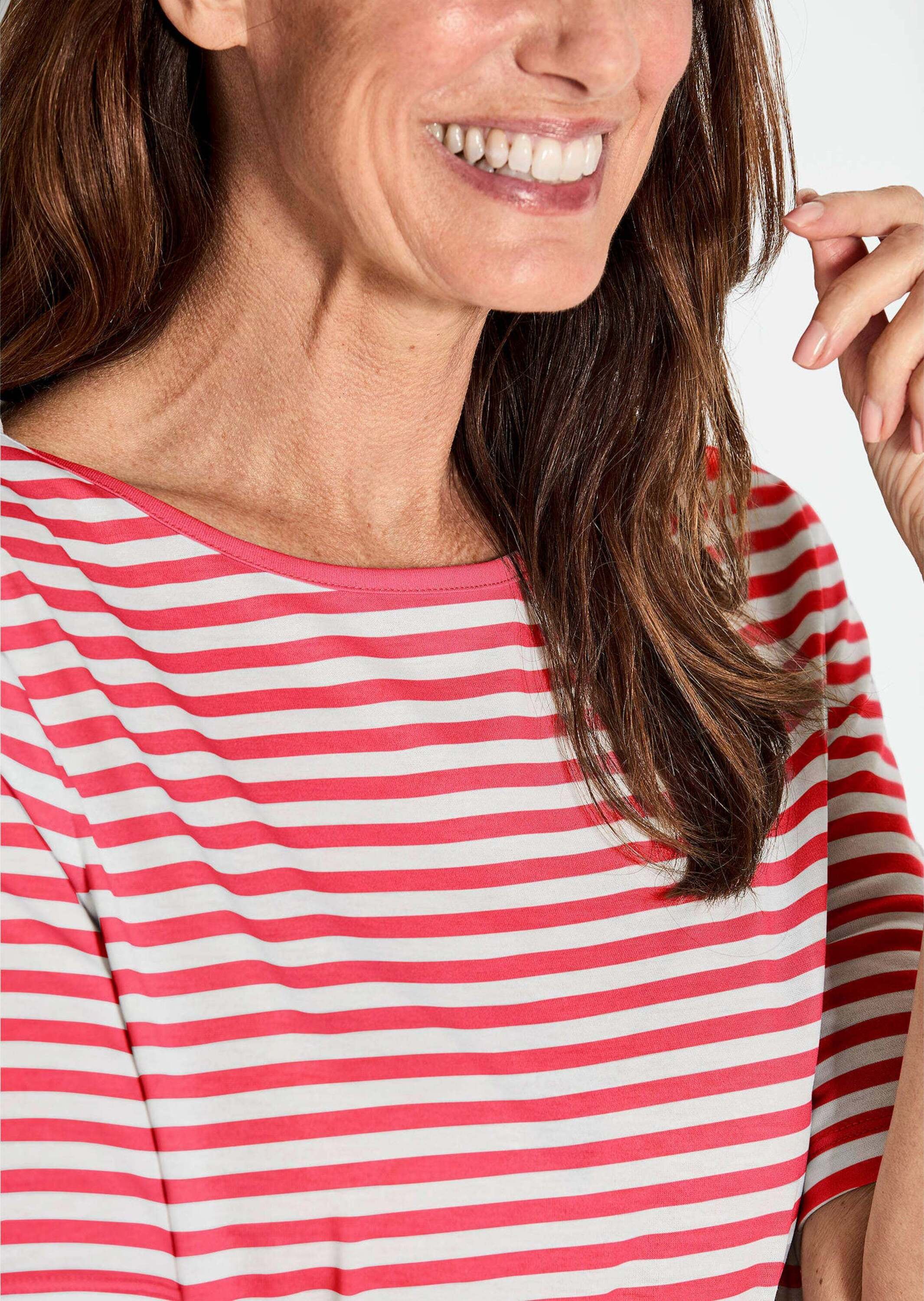 GOLDNER Kurzarmshirt »Stilvolles Streifenshirt für Damen«