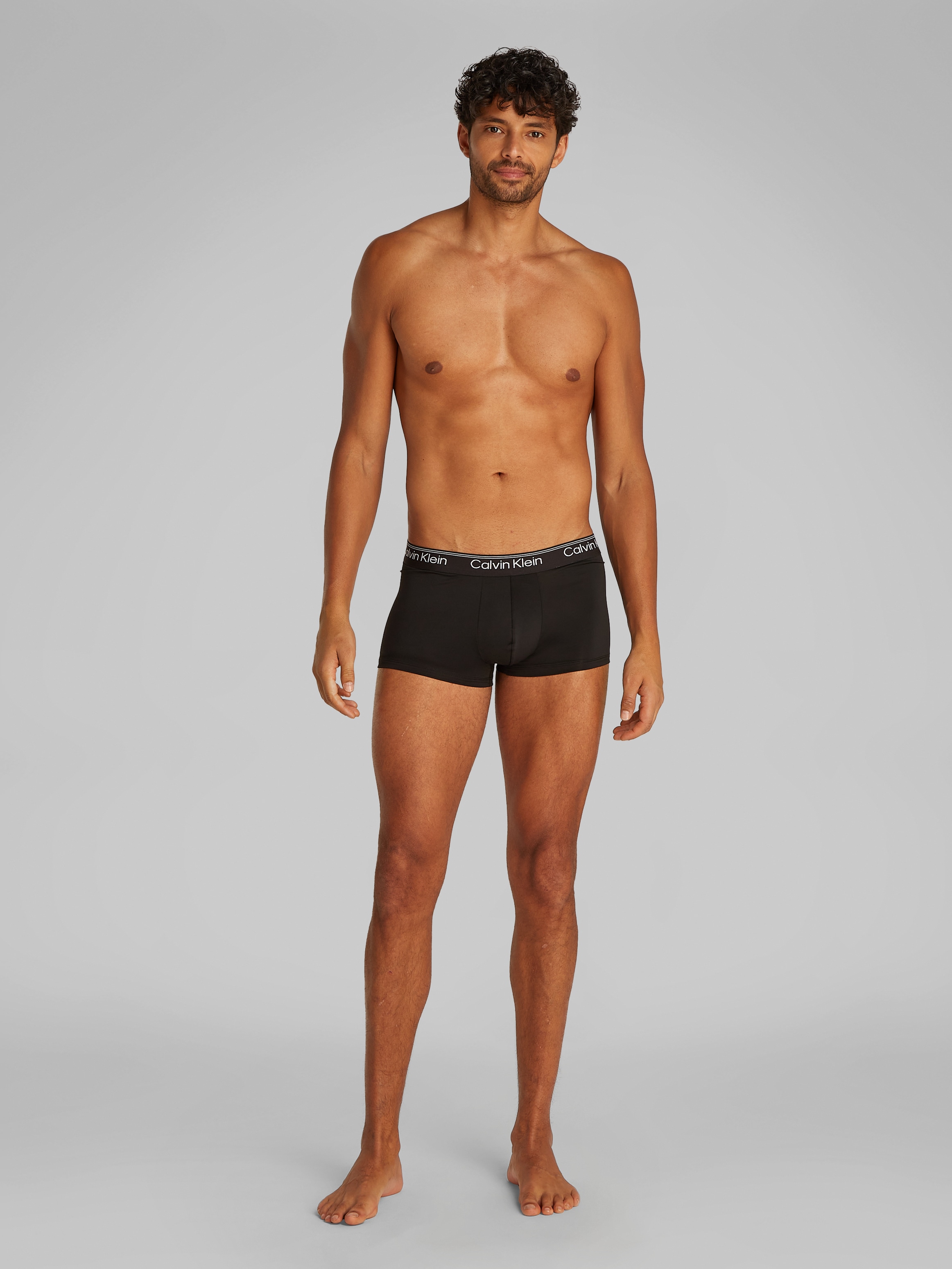 Calvin Klein Underwear Trunk »LOW RISE TRUNK 3PK«, (Packung, 3 St., 3er), mit Logo-Stretchbund