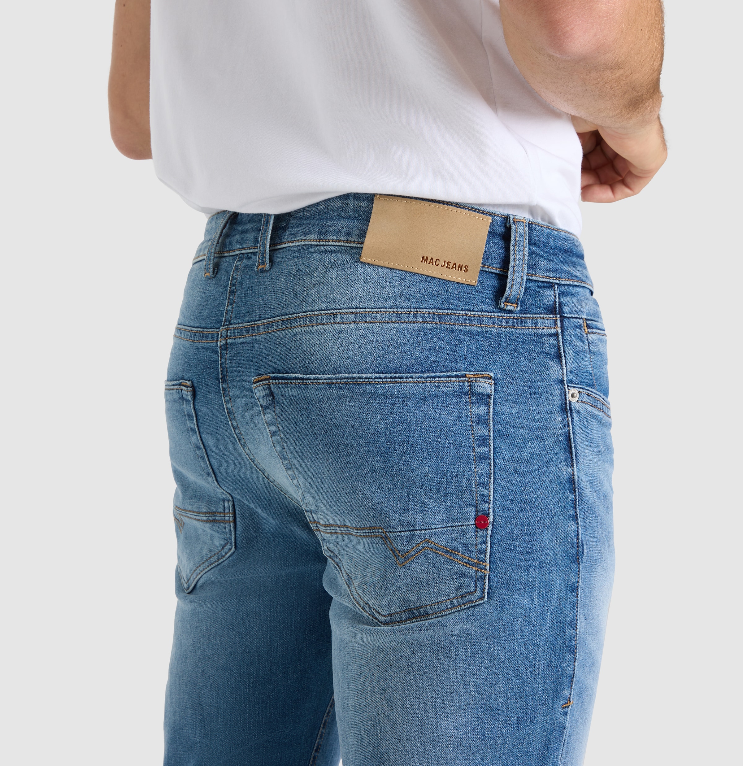MAC Straight-Jeans »Arne Pipe«
