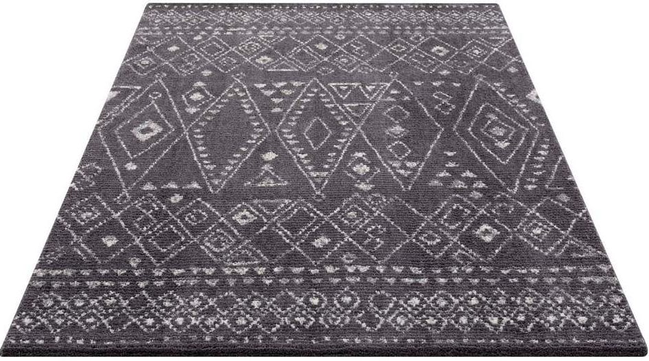 Carpet City Teppich »April 2292«, rechteckig, 10 mm Höhe, Läufer, weich durch Microfaser, Boho Ethno Look, Wohnzimmer