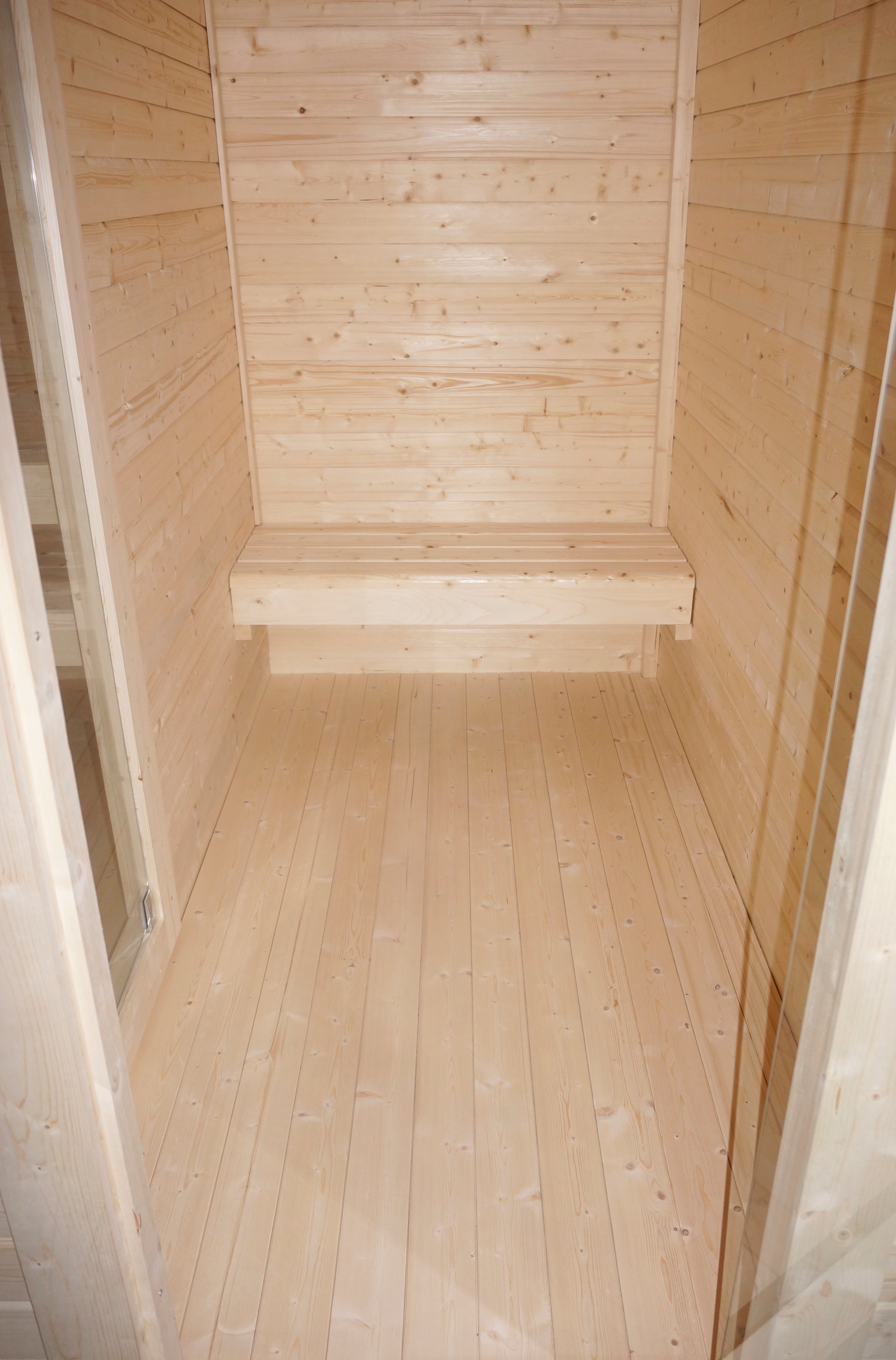 Sanotechnik Sauna »»VAASA« Außensauna«, geeignet für 5 Personen, Fichetnholz