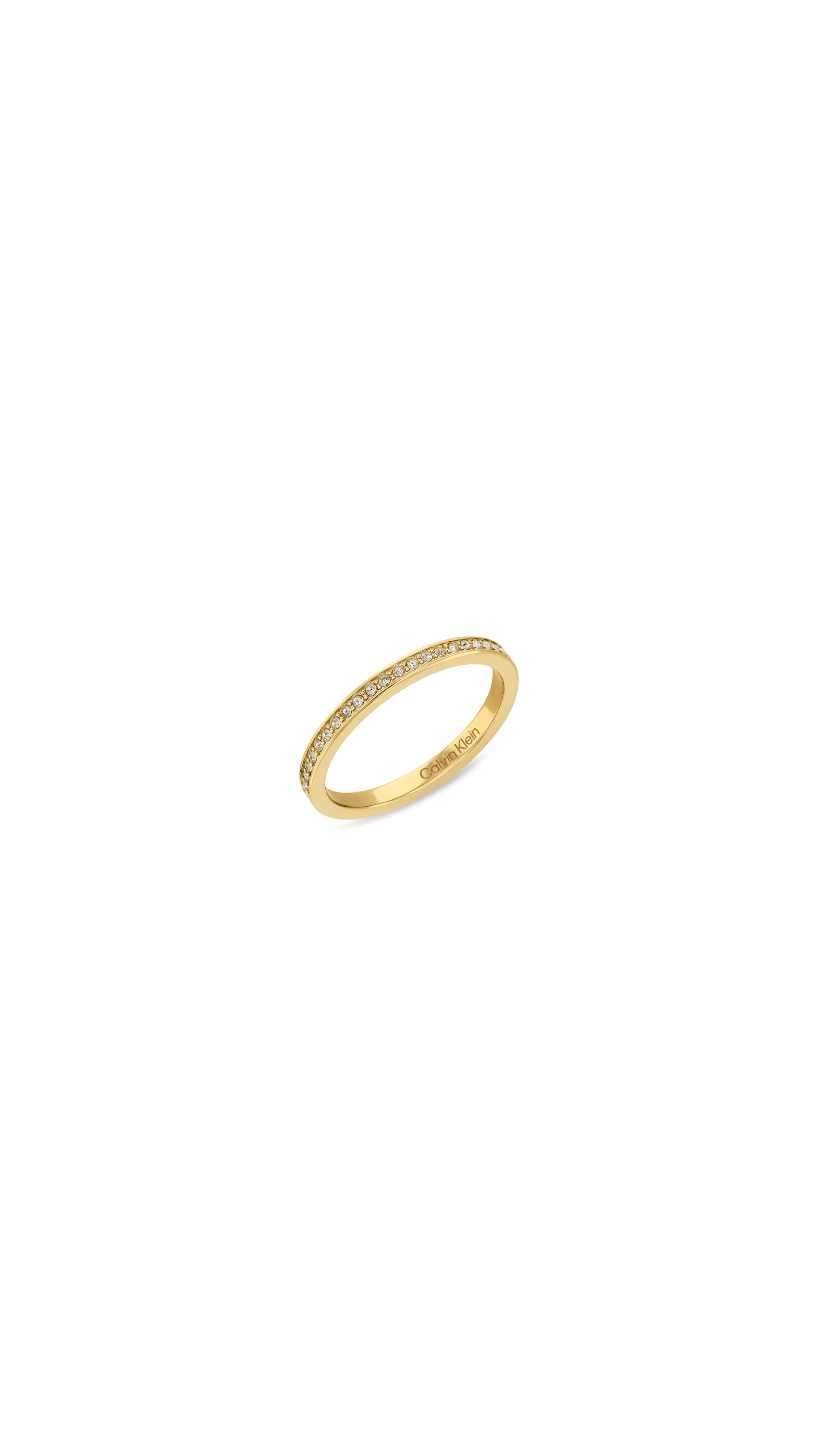 Calvin Klein Ring-Set »CK TRIO,«, (Set, 3 tlg.), mit Preciosa Crystal