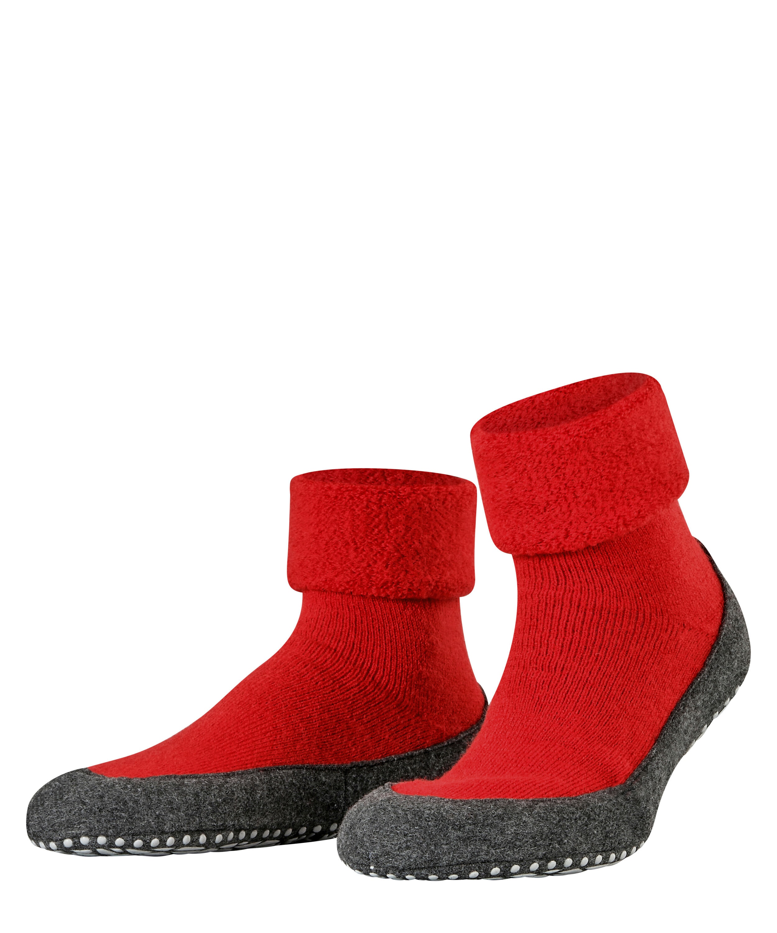 FALKE Haussocken "Cosyshoe" mit Merinowolle & rutschhemmender Sohle, atmungsaktiv