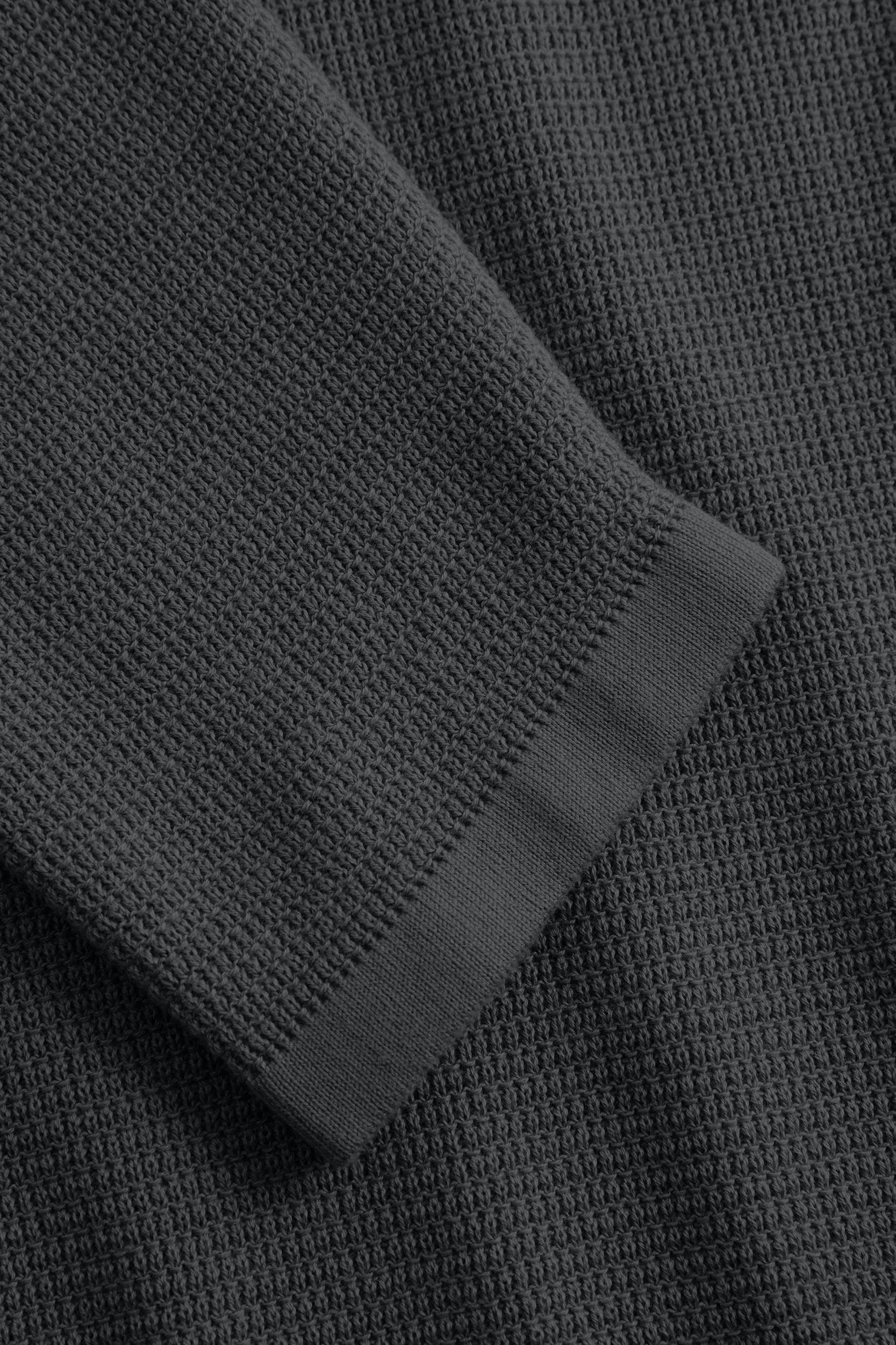 Joop Jeans Rundhalspullover »Svenor« mit feinem Strukturmuster