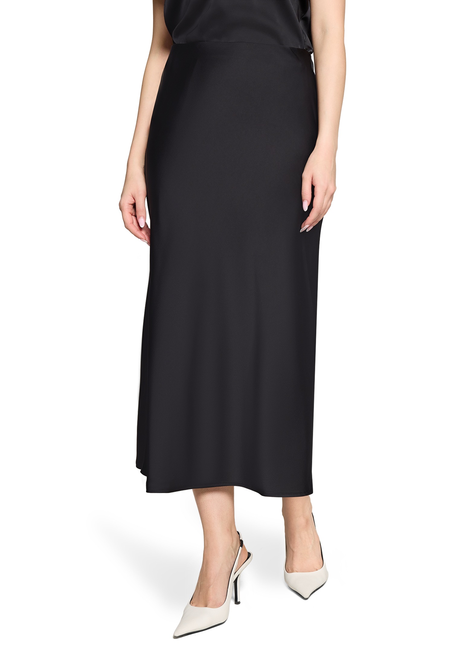 Vera Mont Maxirock "Damen wadenlang" Material günstig online kaufen