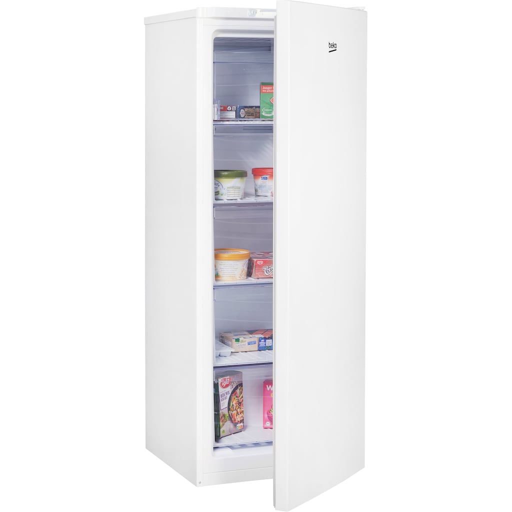 BEKO Gefrierschrank »RFNE200E30WN«, 145,7 cm hoch, 54 cm breit