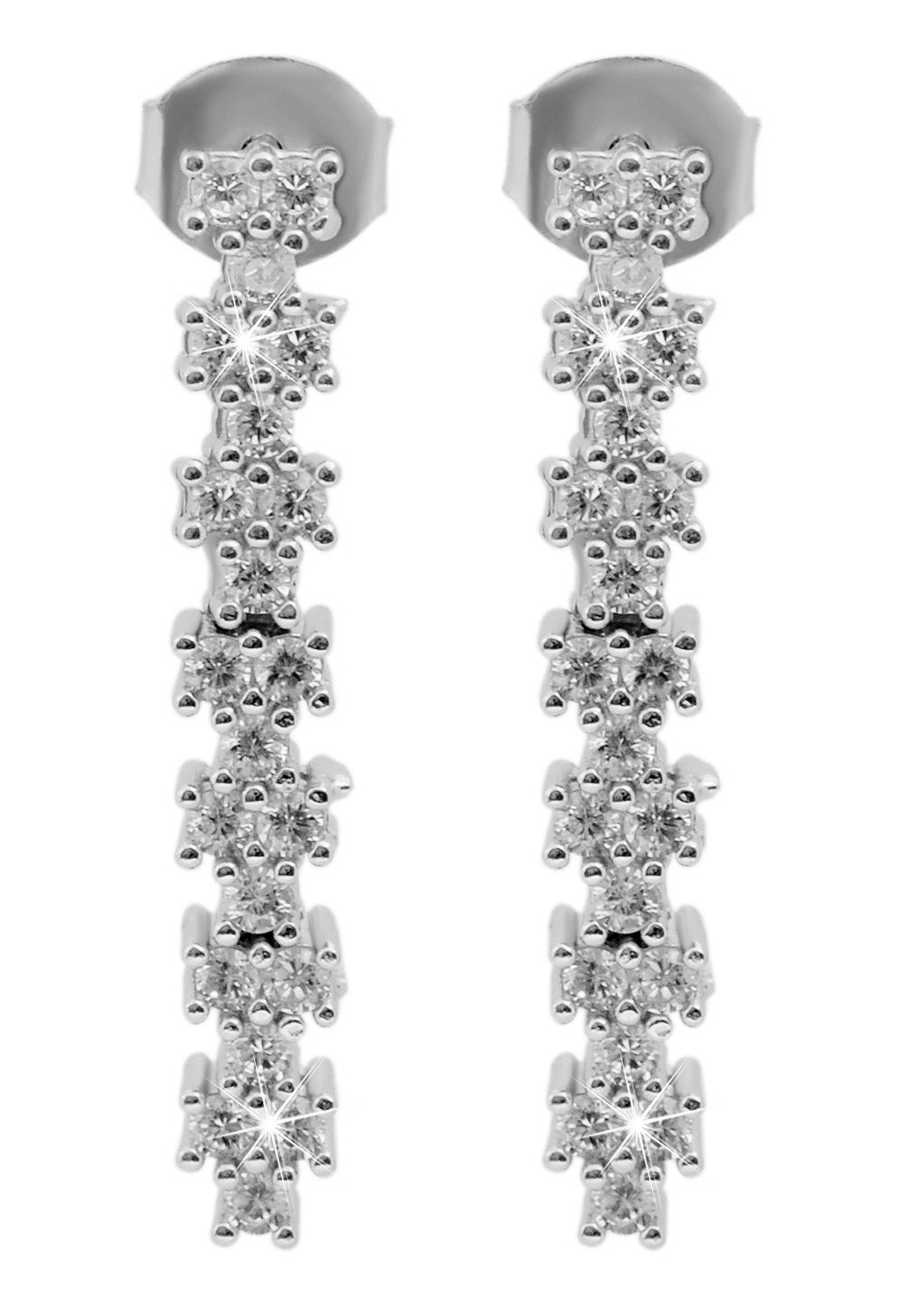 Adelia´s Paar Ohrhänger »Damen Ohrringe – Ohrstecker aus 925 Silber« Zum Verschenken – passend für viele Anlässe