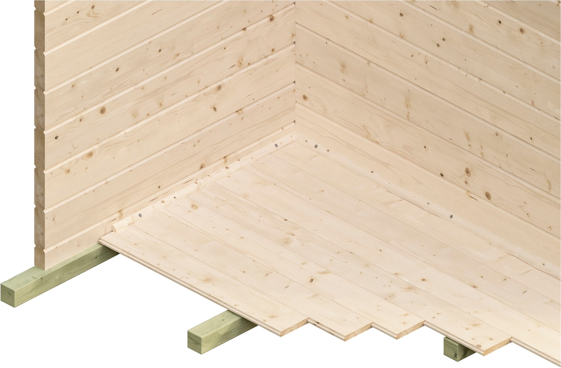 Skanholz Gartenhaus »Bern 2«, mit Lattung