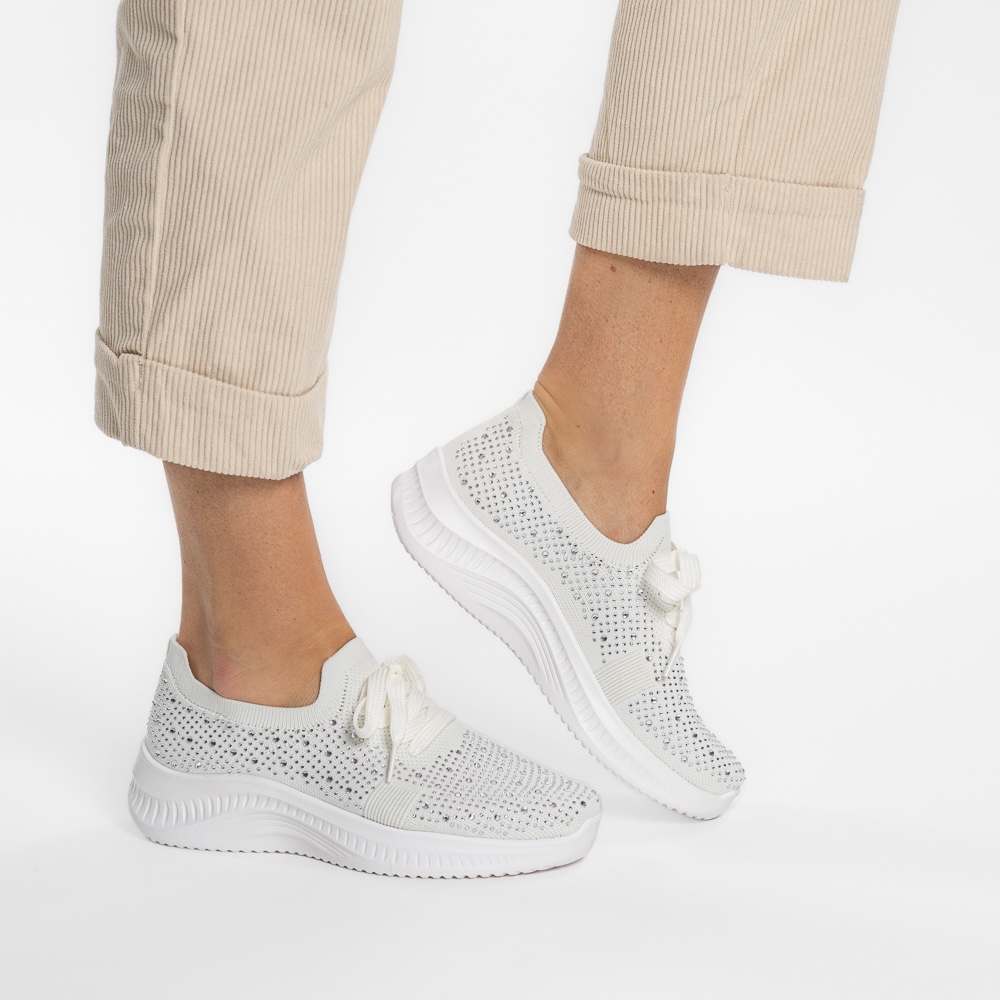 Ara Slip-On Sneaker »SEATTLE«  Keilabsatz, Slipper, Freizeitschuh mit Strasssteinen, H-Weite