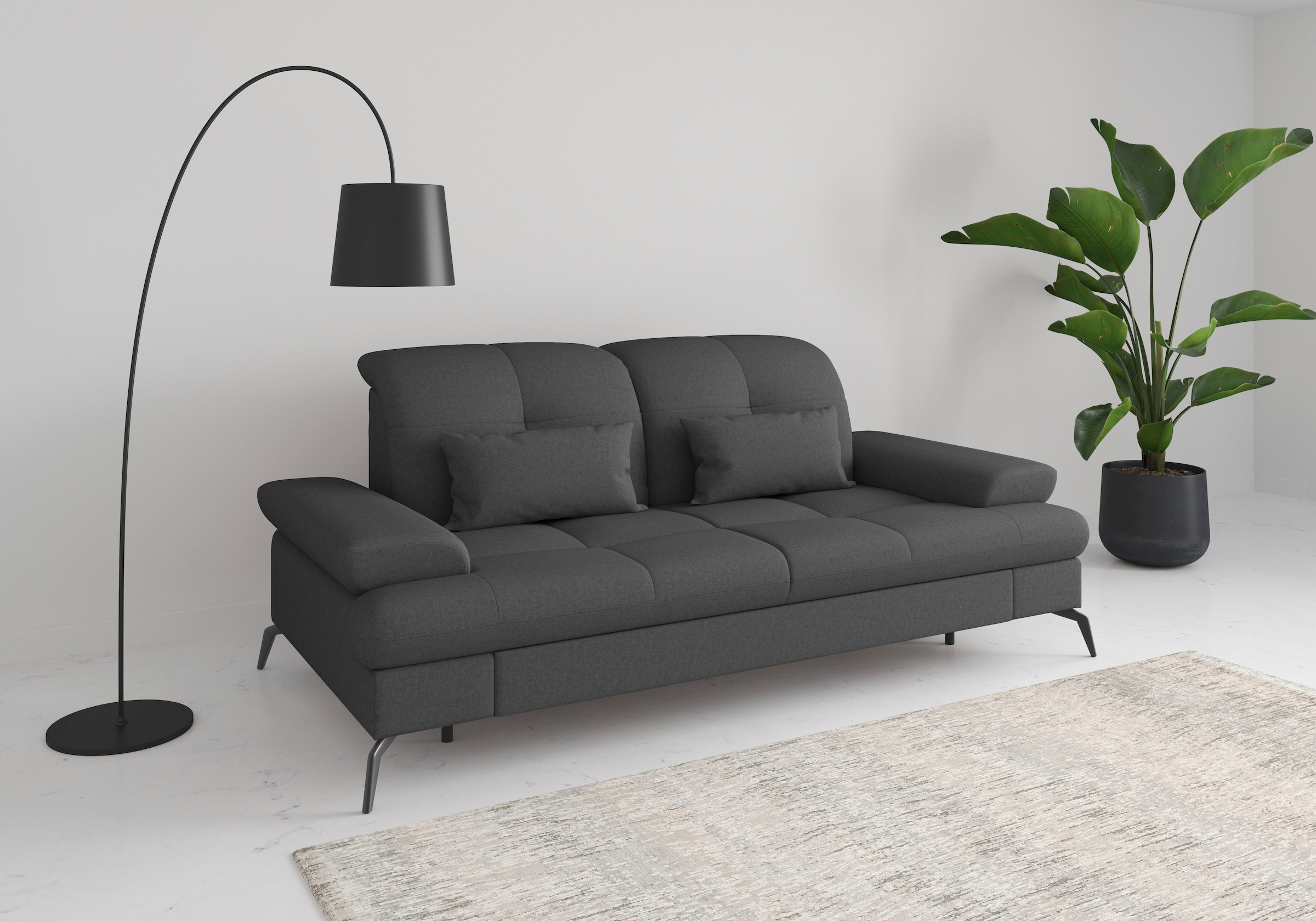 sit&more 2,5-Sitzer "Amica", inkl Sitztiefenverstellung und Armteilverstell günstig online kaufen