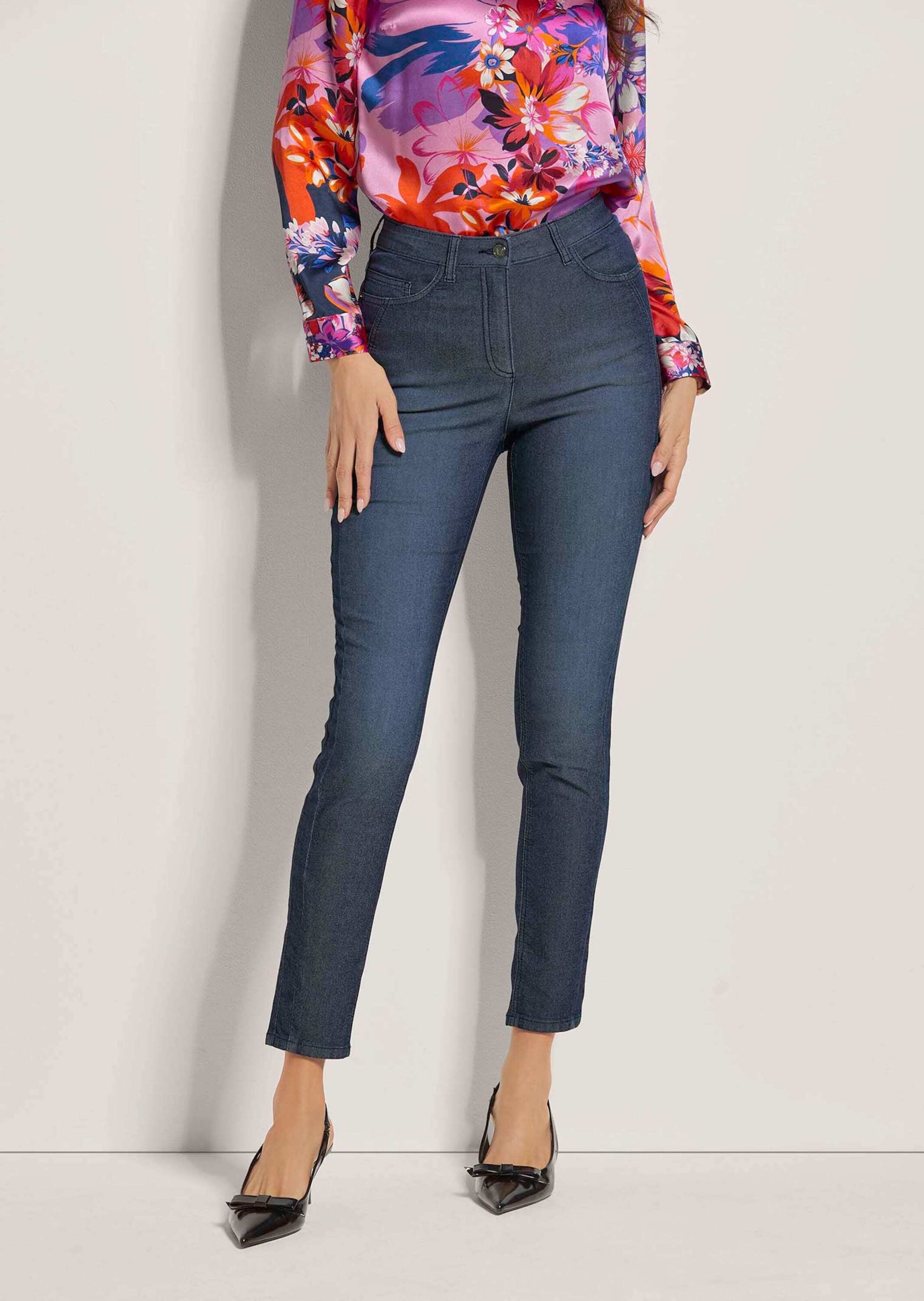 MADELEINE Regular-fit-Jeans "Jeans Schlanke Five-Pocket-Jeans" günstig online kaufen