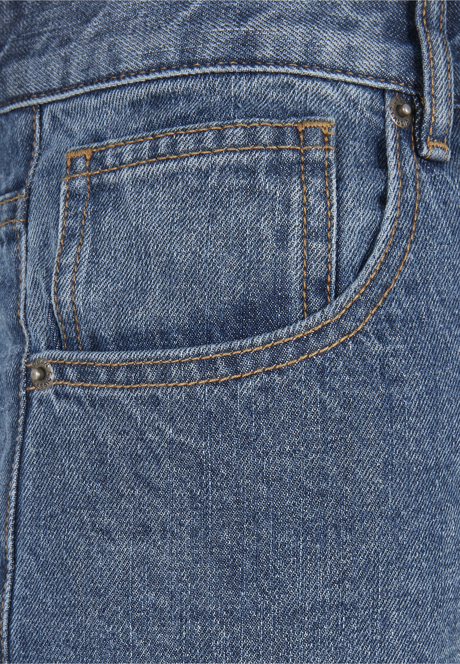 URBAN CLASSICS Bequeme Jeans »Urban Classics Herren Cropped Tapered Jeans« 1 Stk.