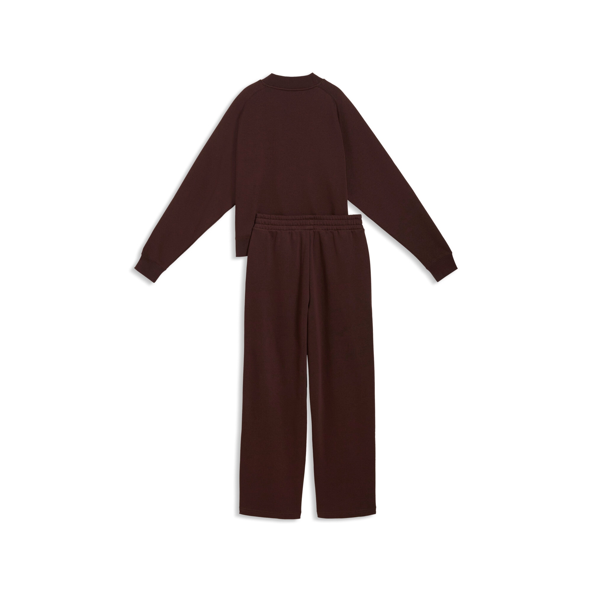 PUMA Trainingsanzug »LOUNGEWEAR STANDARD SWEAT SUITT FL CL« 2 zweiteiliges Set, mit Langarm-Oberteil, aus Baumwolle und Polyester