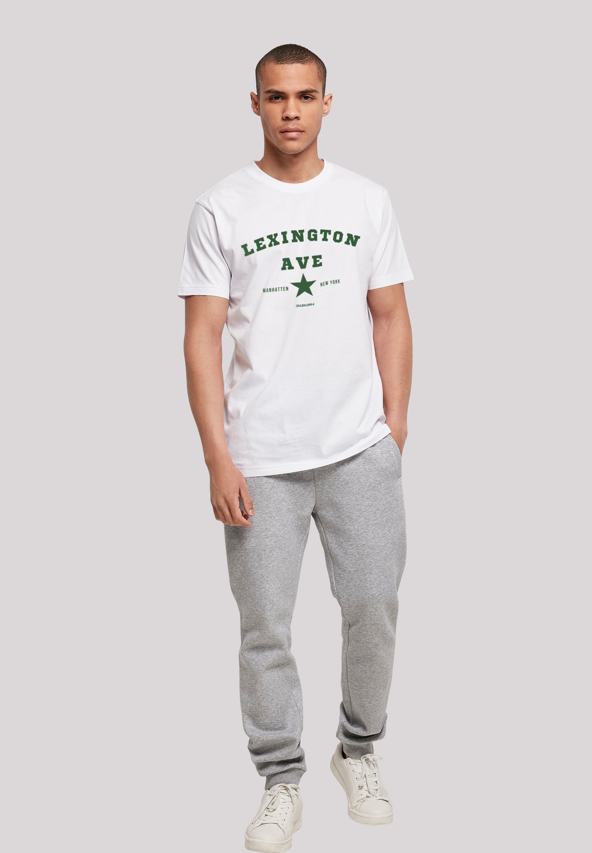 F4NT4STIC T-Shirt »Lexington Ave TEE UNISEX«, Print