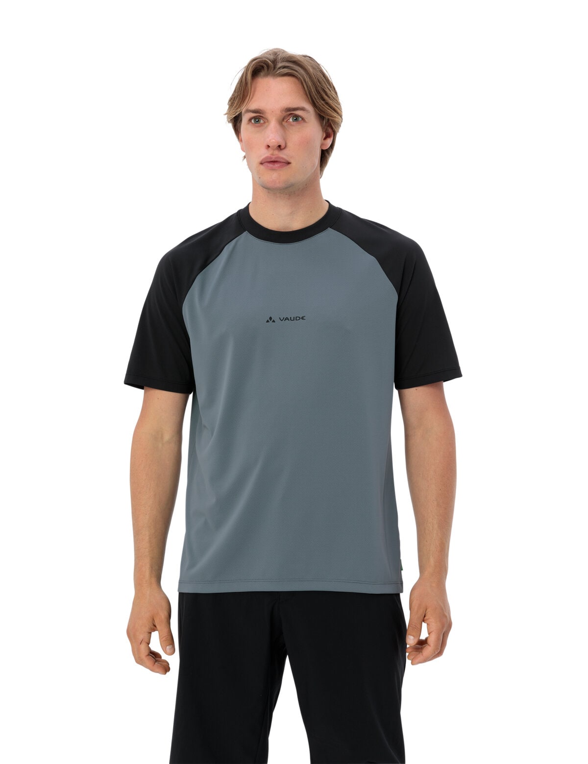 VAUDE "Mens Loamer Shirt" mit Rundhalsausschnitt, aus Polyester, in Jersey-Qualität
