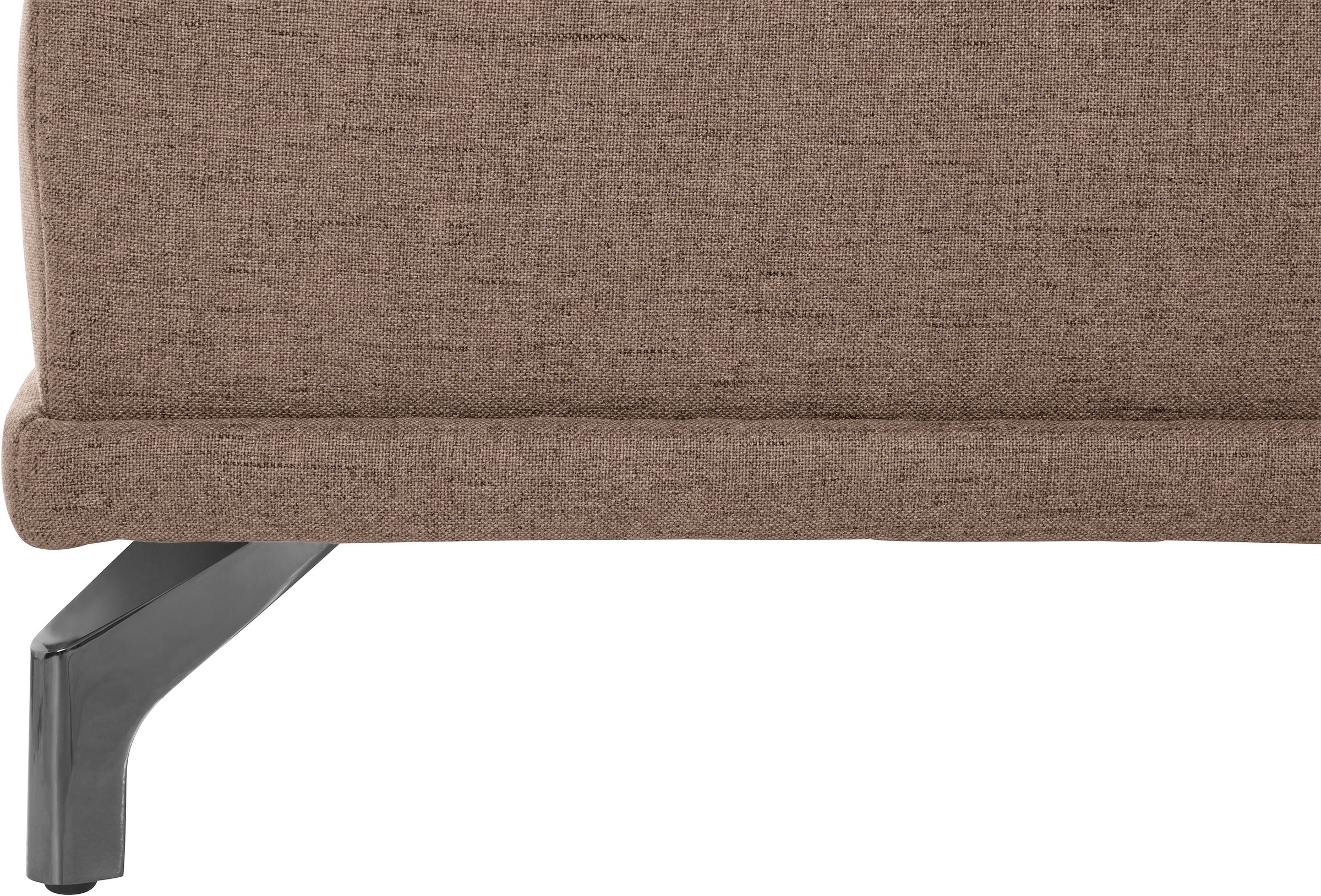 Places of Style Wohnlandschaft »Costello U-Form, mit Sitztiefenverstellung, Armteilverstellung und«, 3 Nierenkissen, optional Bettfunktion und Bettkasten