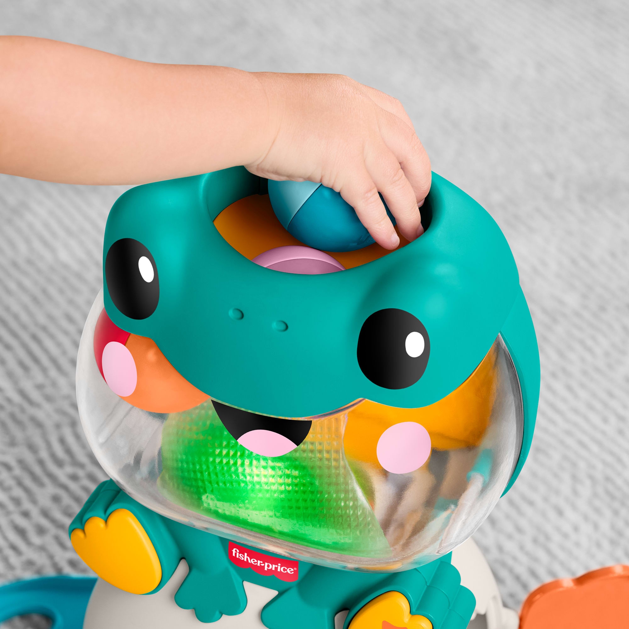 Fisher-Price® Lernspielzeug »Leuchtender und rollender Frosch« mit Musik, Lichtern und Geräuschen