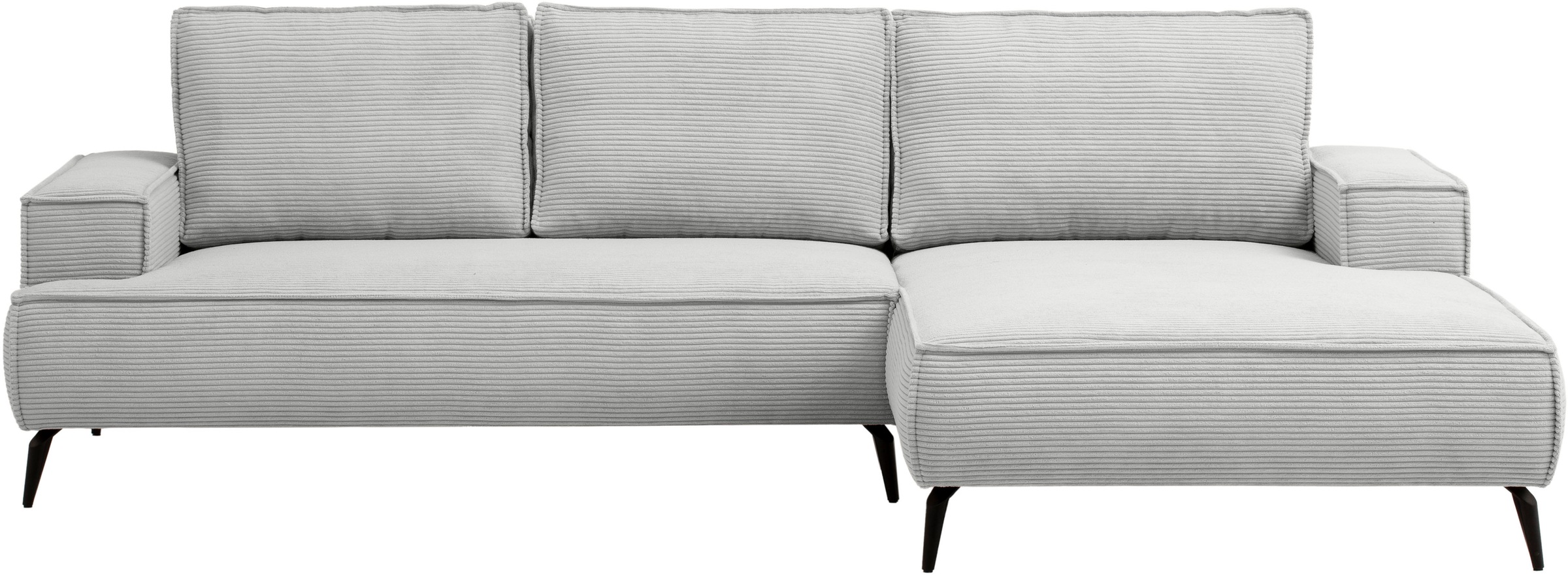 Home affaire Ecksofa "TVINNU, L-Form, 275cm, in Cord und Leinenoptik" wahlw günstig online kaufen
