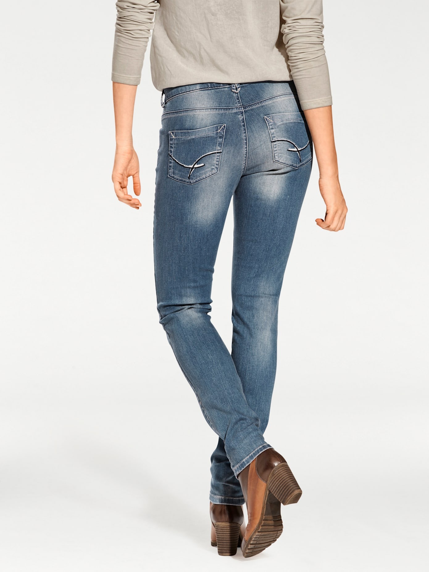 heine Röhrenjeans 1 Stk. tlg. günstig online kaufen