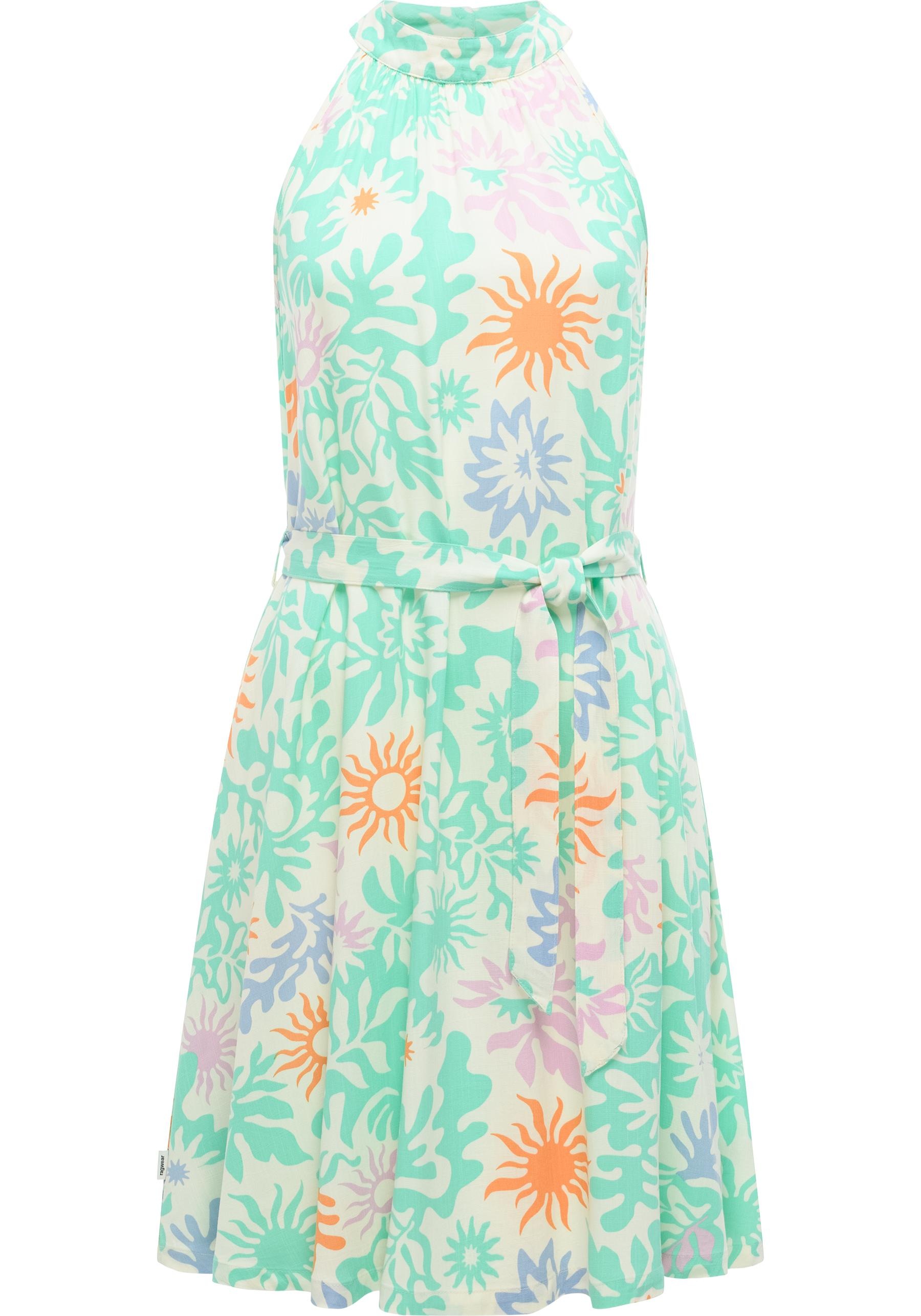 Ragwear A-Linien-Kleid "Angylee Print YOUMODO" Ohne Tasche Leichtes Sommerk günstig online kaufen