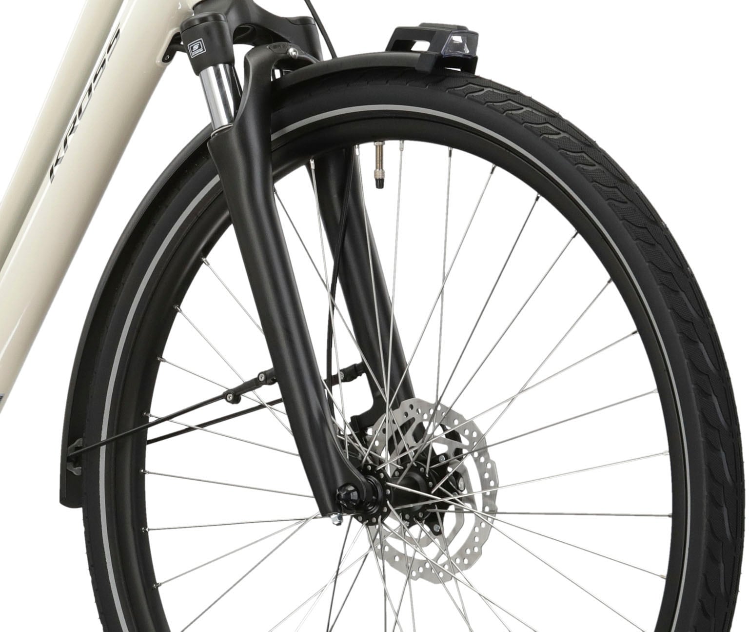 Kross E-Bike »E-Citybike Sentio Hybrid 3.0 28 Zoll weiß«, 7 Gang, Shimano, DEORE T6000, Mittelmotor 250 W