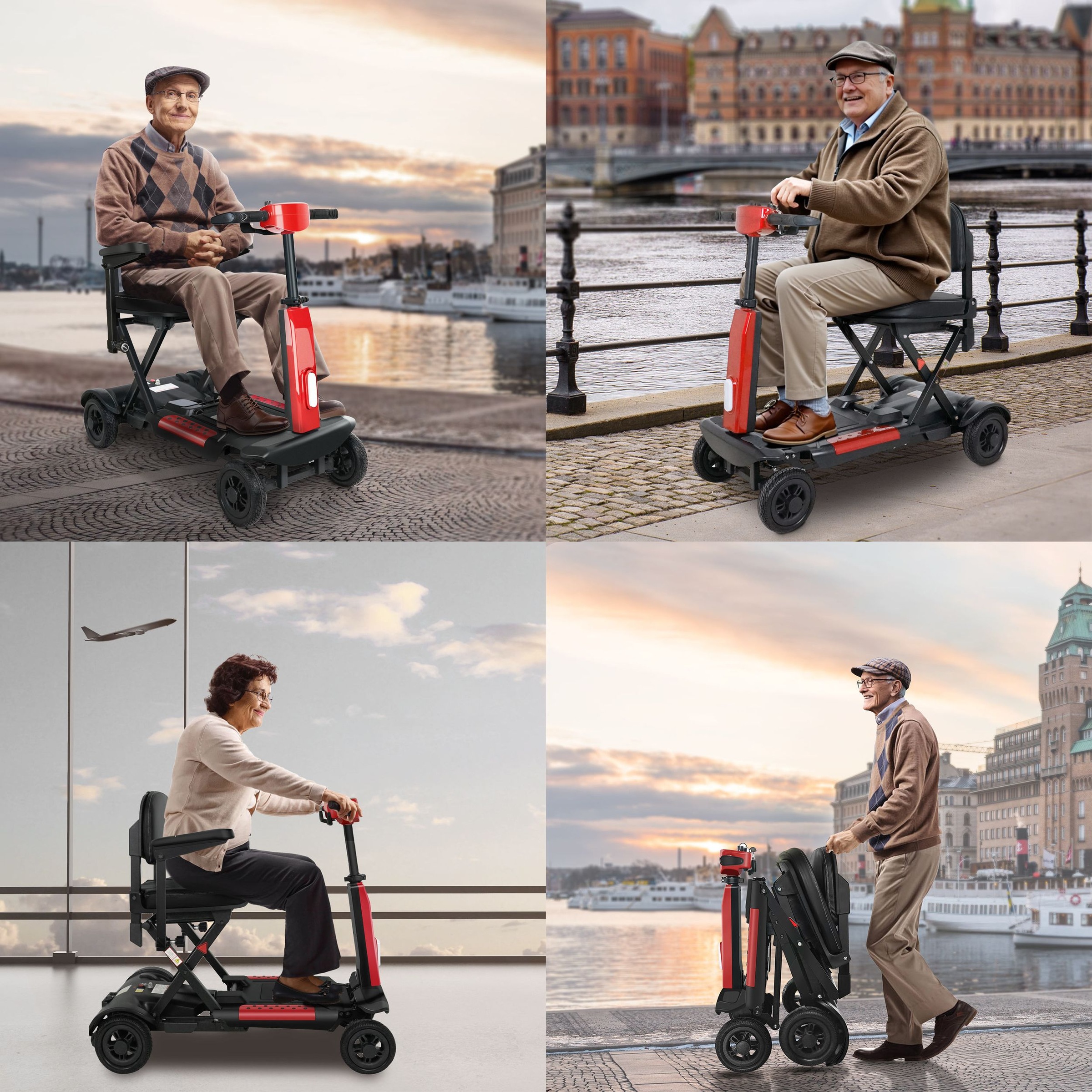 SachsenRad Elektromobil »BestAGE Seniorenmobil Kompakt« 270 W 6 km/h