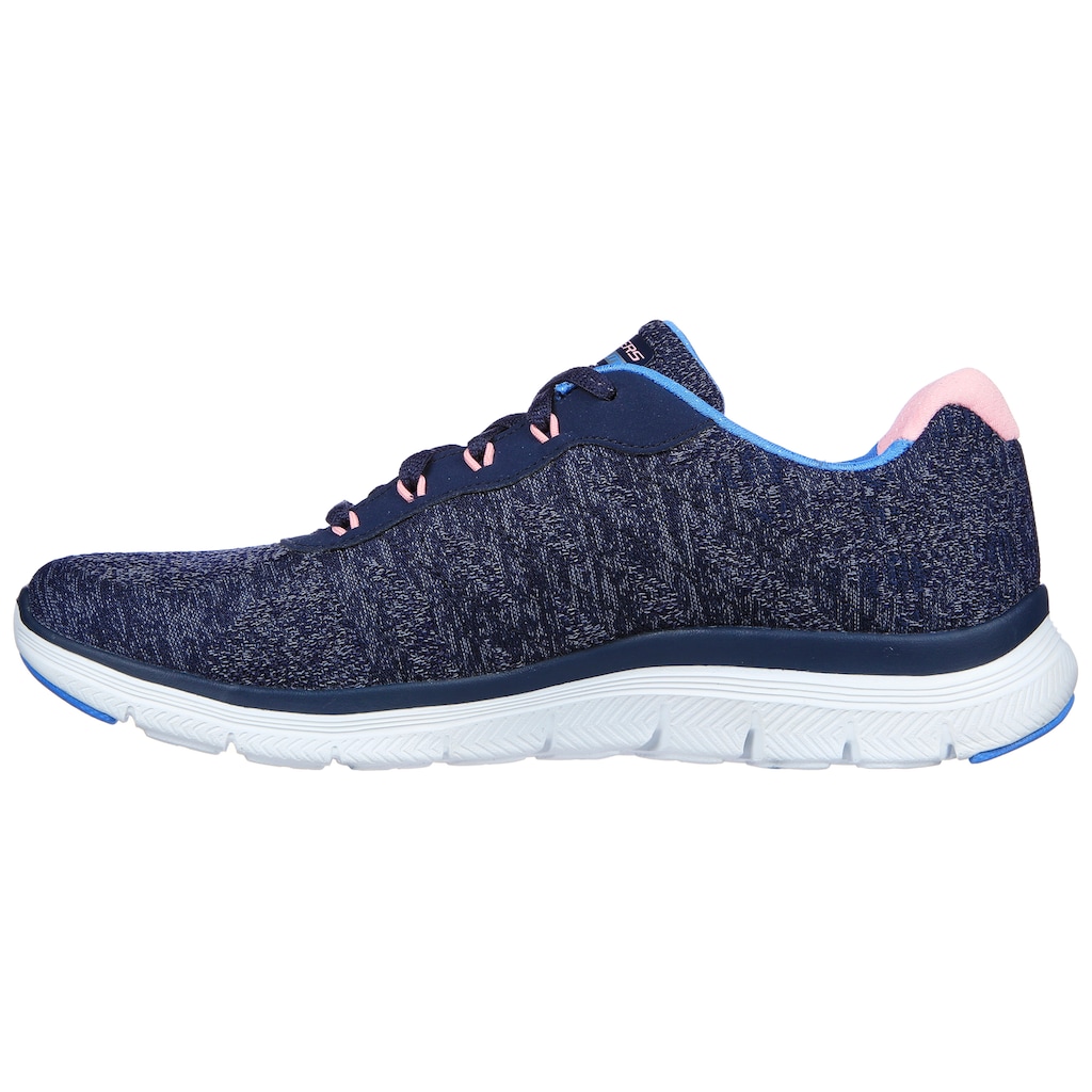 Skechers Sneaker »FLEX APEEAL 4.0 FRESH MOVE«, mit Air Cooled Memory Foam, Freizeitschuh, Halbschuh, Schnürschuh