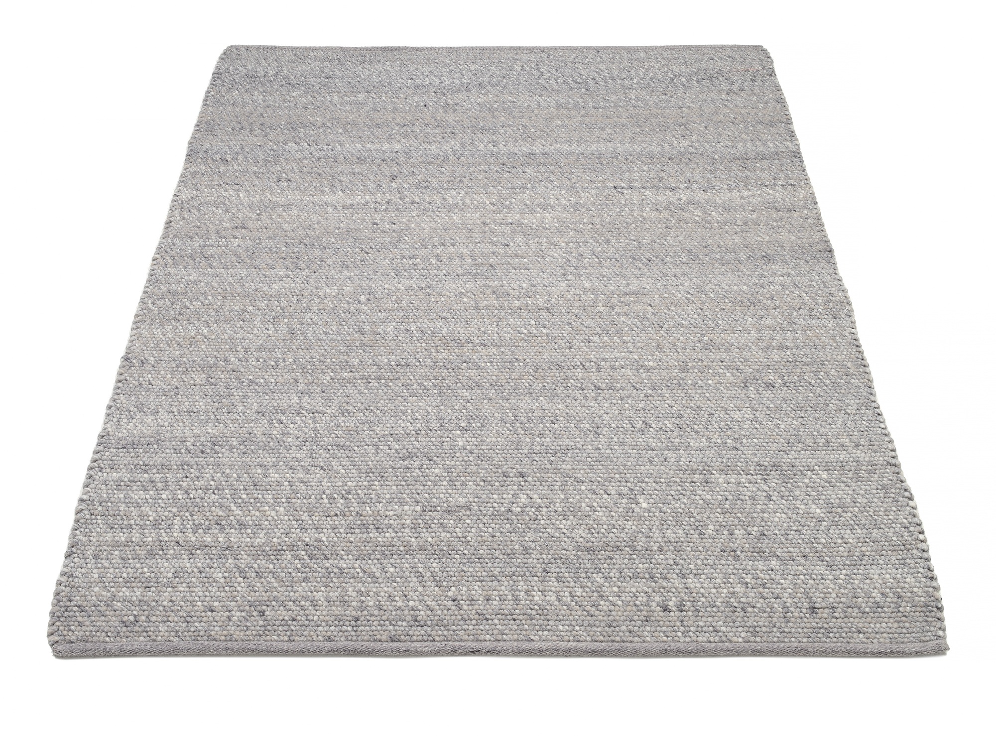 Teppich OCI DIE TEPPICHMARKE "FAVORIT", grau, B:80cm H:12mm L:200cm, Wolle, Teppiche, Teppich, Handweb-Teppich aus Indien, handgewebt, hochwertig verarbeitet
