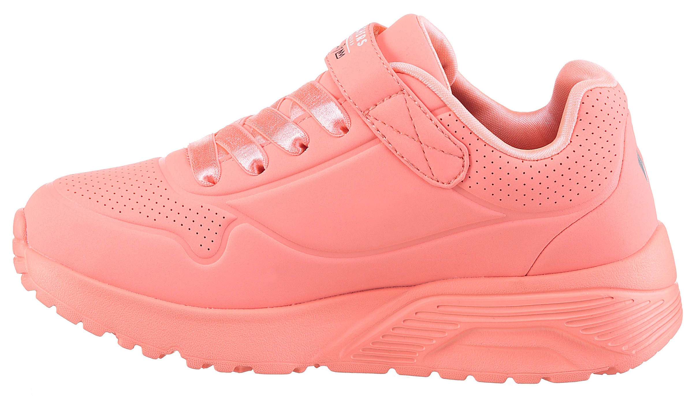 Skechers Sneaker »UNO LITE - LOVE LEVITATE«, Schnürschuh mit bedruckter Sohle, Größenschablone zum Download