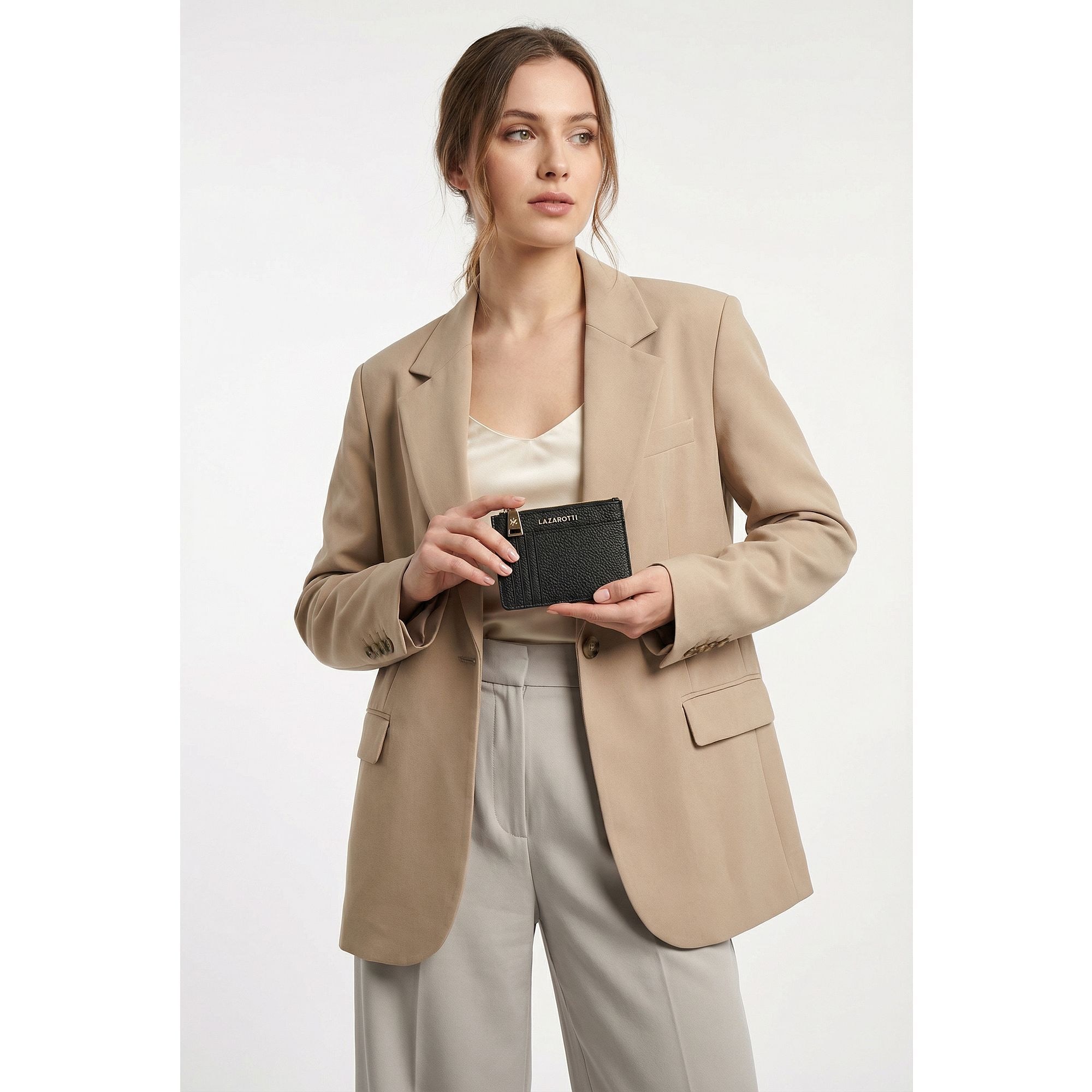 Lazarotti Kartenetui »Bologna Leather Schlüsseletui Cardholder Leder 11,5 cm mit Air«