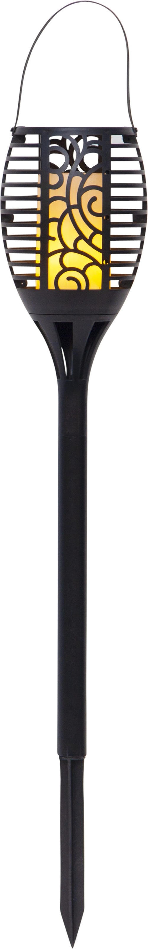 Parforce Traditional Hunting LED Solarleuchte »Solar-Fackel« LED-Board 1 Stk. Extra-Warmweiß 3-in-1-Nutzung, Flammen-Effekt, Dämmerungssensor